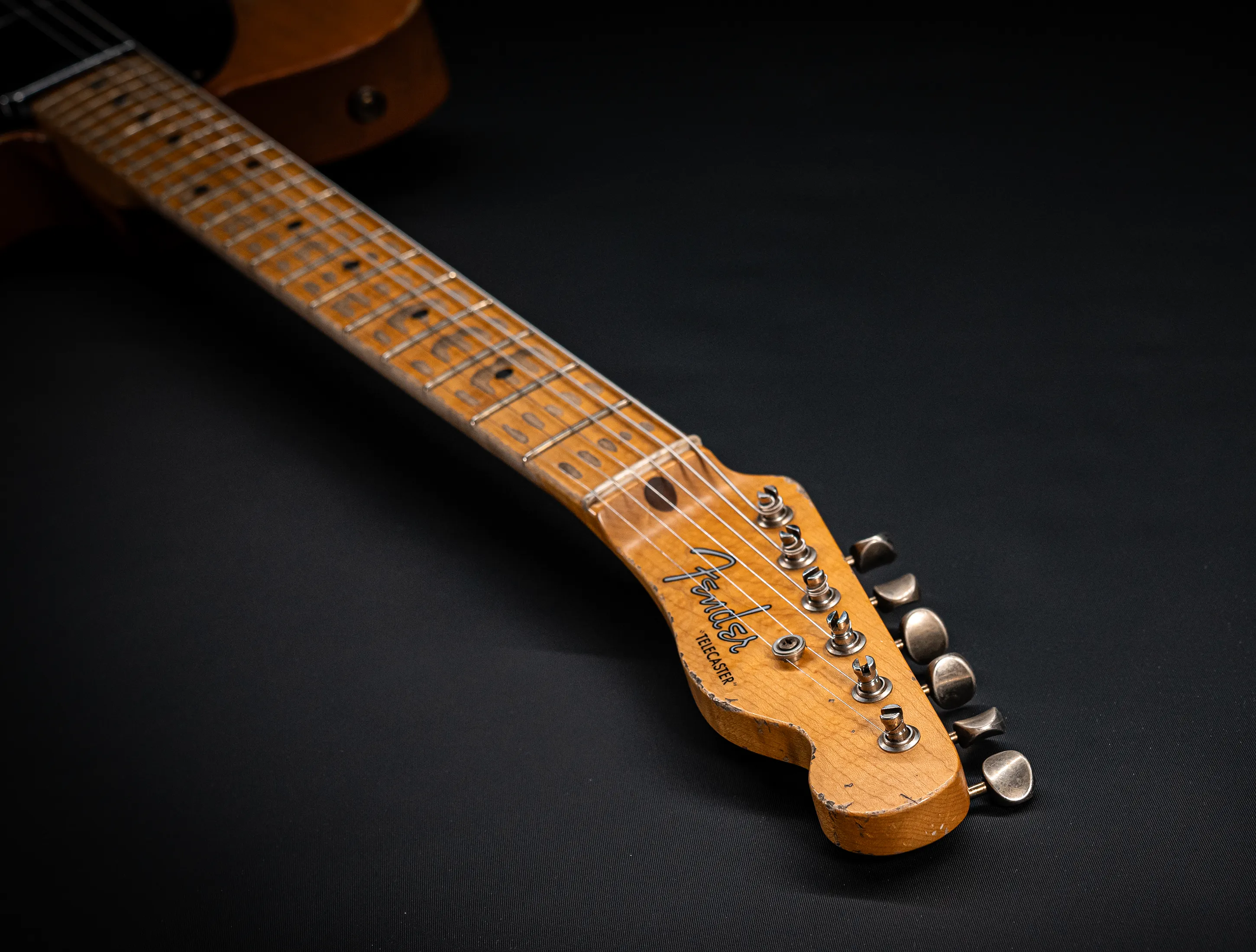 Fender Senior Masterbuilt Jason Smith 1952 Telecaster Heavy Relic - 1pc Ash Butterscotch Blonde