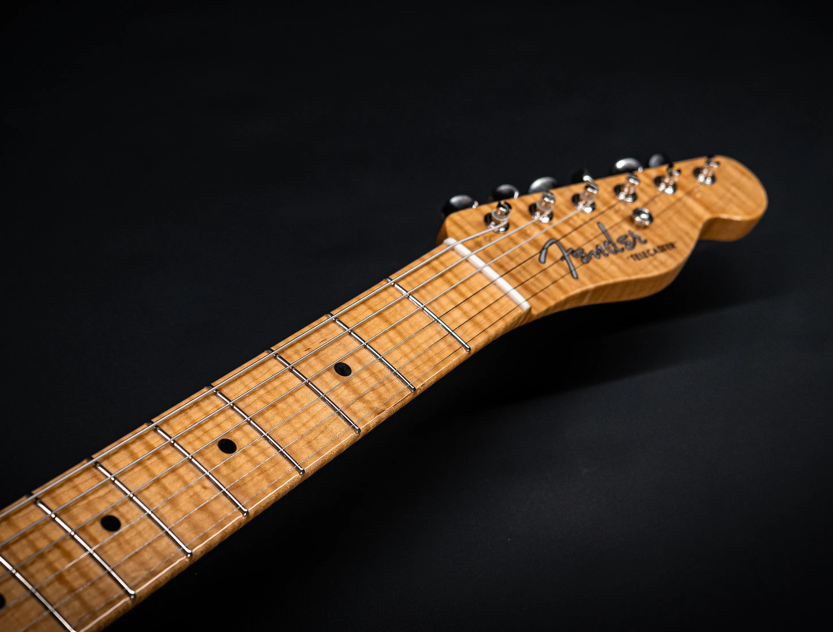 a175671-Fender-MBD- Limited-1952-Humbucker-Telecaster-Timeless-NOS-flame-Neck-Aged-Butterscotch-Blonde-