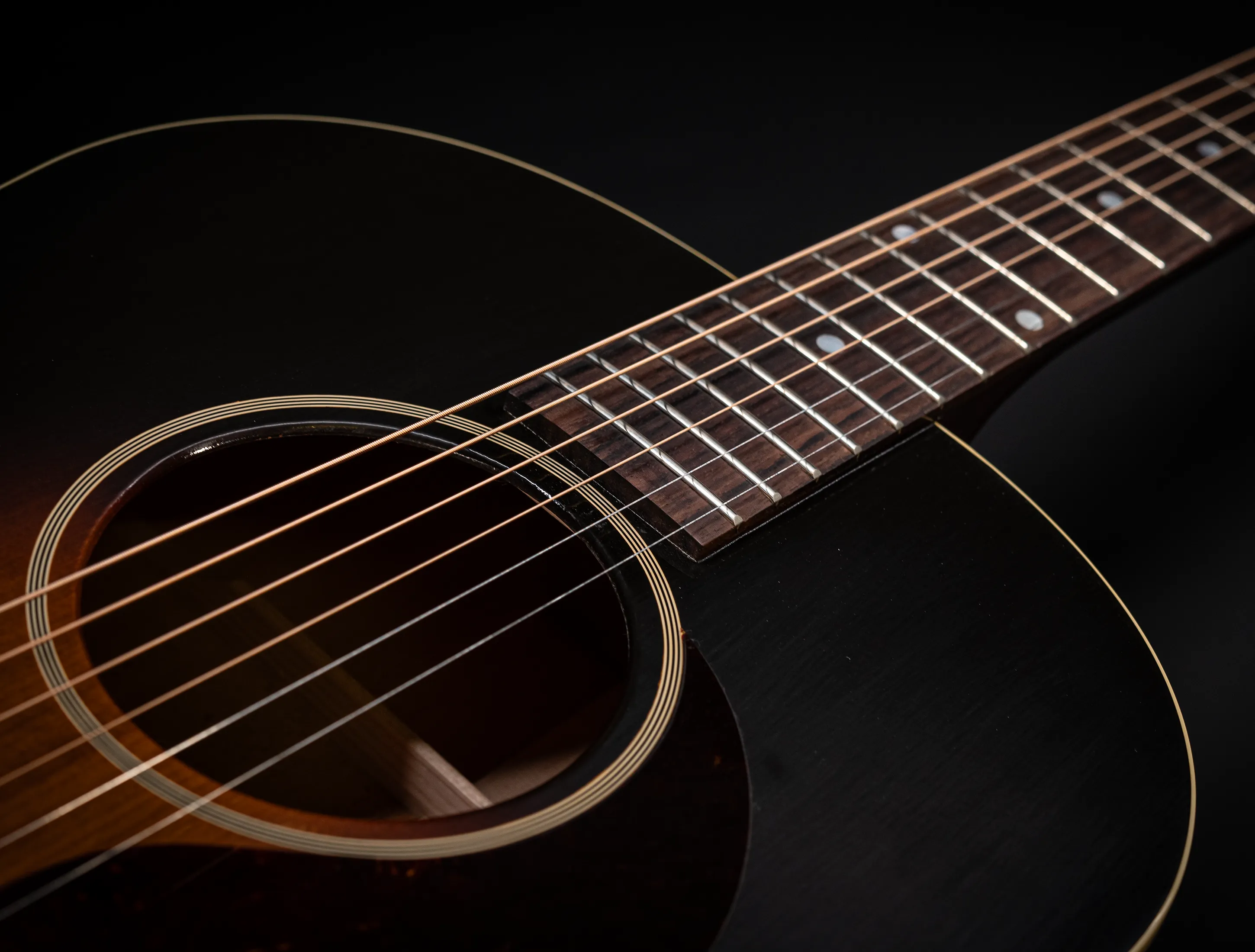 Galerie anzeigen (21 Bilder) a165385 Gibson J-45 1942 Banner - Vintage Sunburst