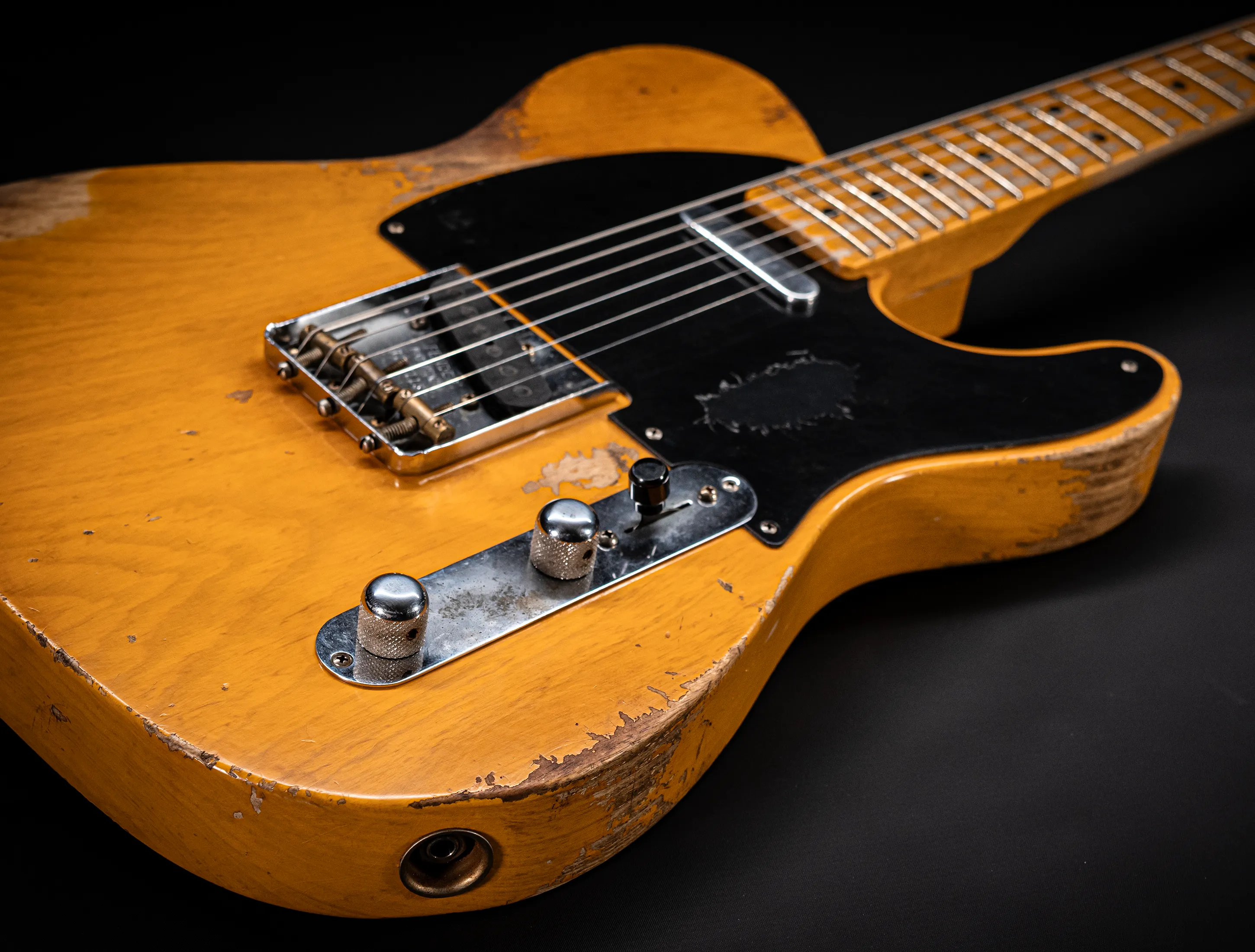 Fender Masterbuilt Kyle McMillin 1952 Telecaster Heavy Relic - 1pc Ash Butterscotch Blonde