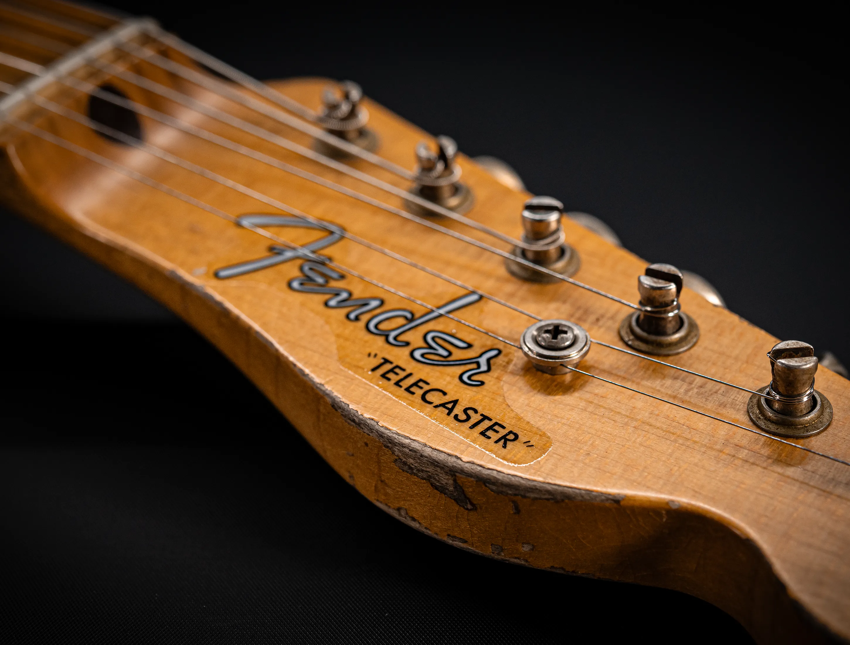 Fender Masterbuilt Kyle McMillin 1952 Telecaster Heavy Relic - 1pc Ash Butterscotch Blonde