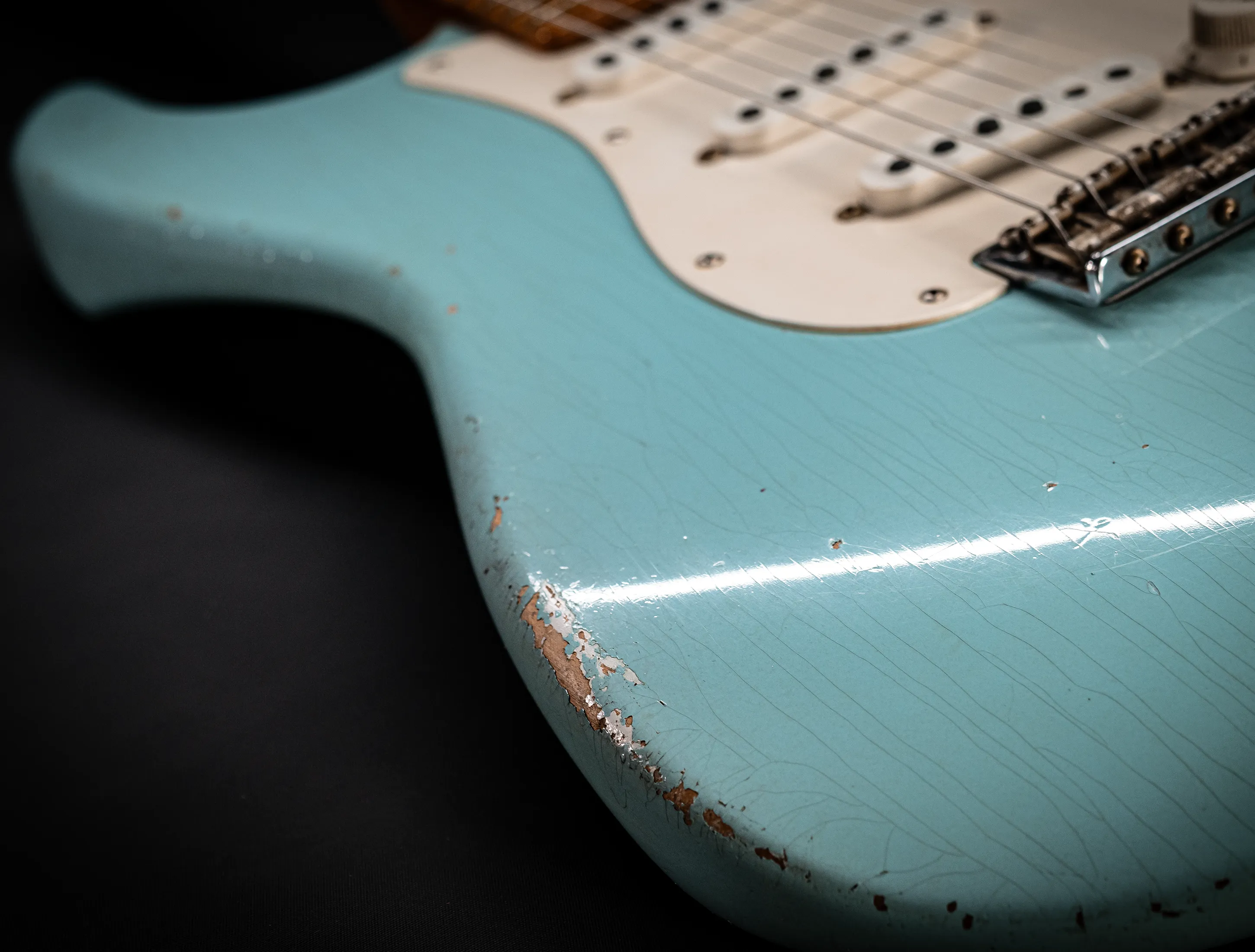 Fender Senior Masterbuilt Todd Krause 1957 Stratocaster Relic - Daphne Blue