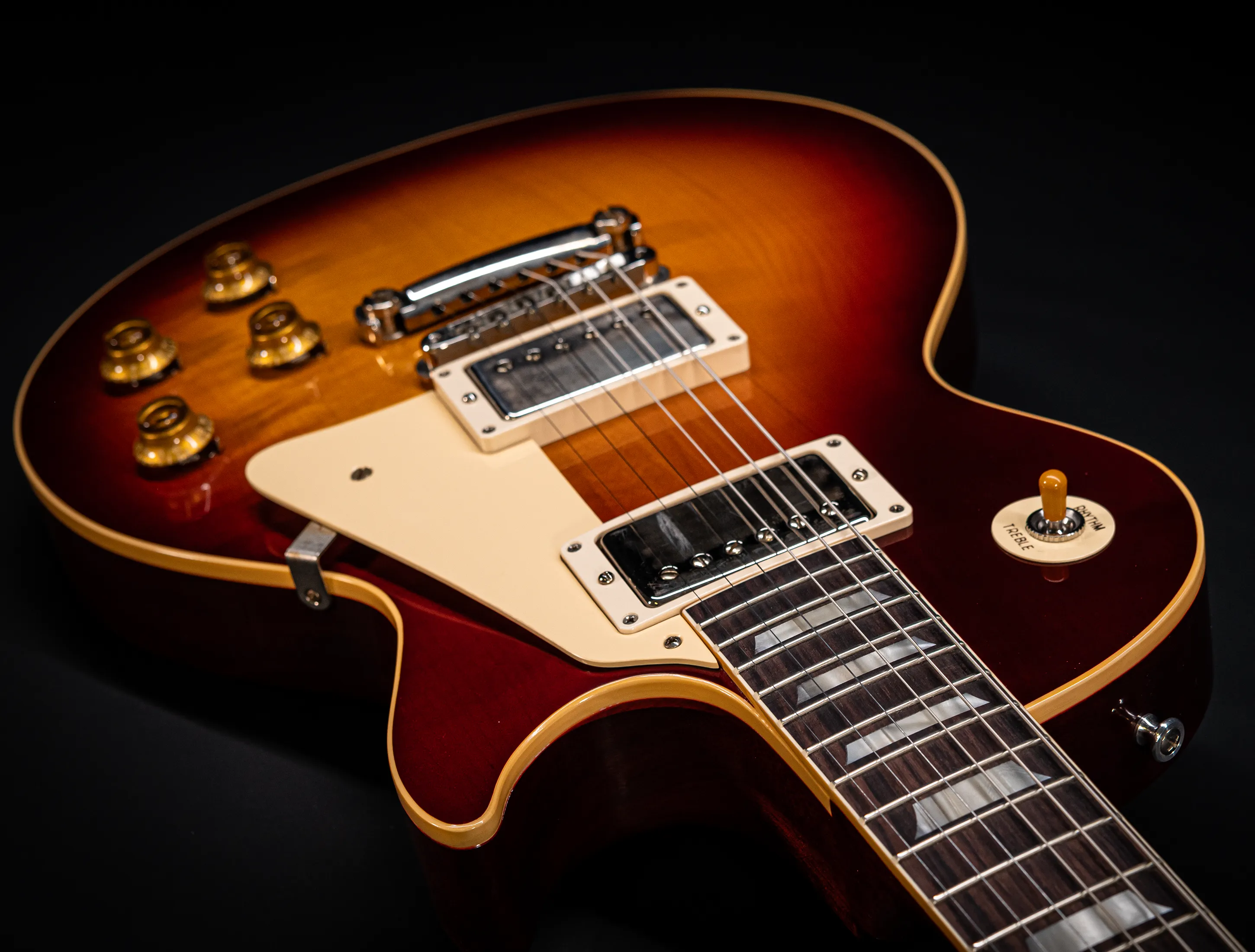 a171894 Gibson Les Paul 1958 Standard Reissue VOS - Bourbon Burst Musikhaus-Hermann