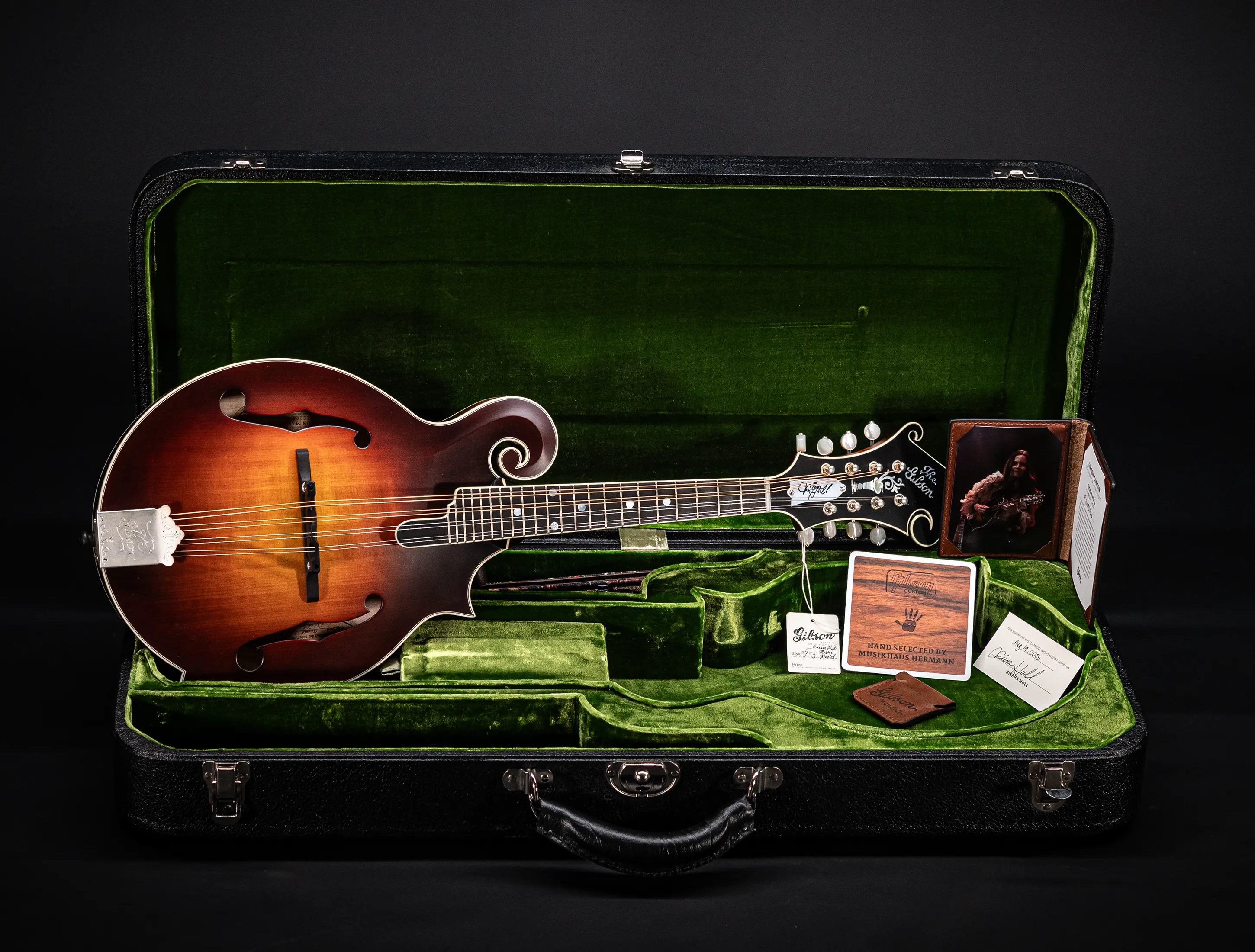 Gibson Custom Sierra Hull F-5 Master Model - Sierra Burst VOS Varnish