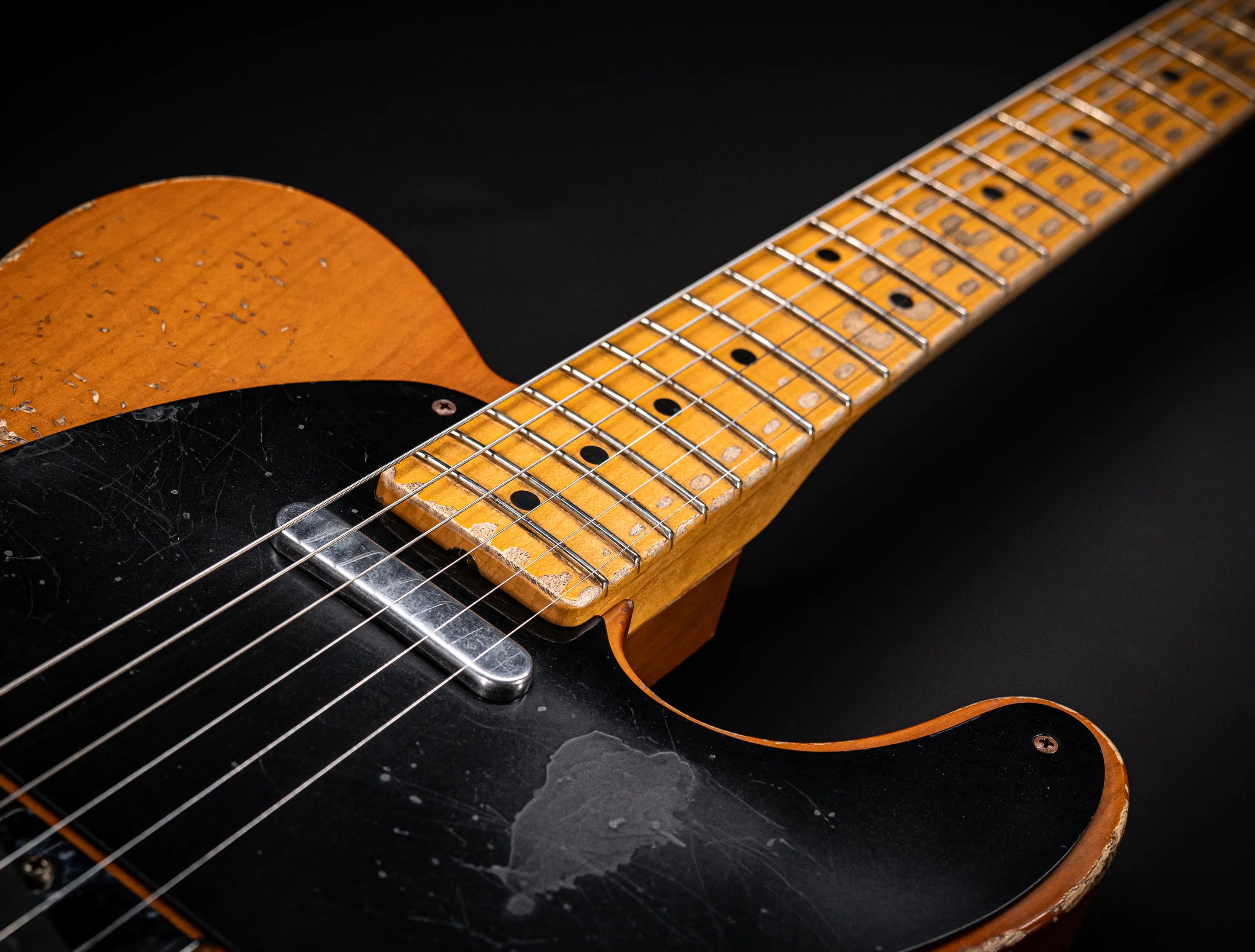 Fender Senior Masterbuilt Jason Smith 1952 Telecaster Super Heavy Relic - 1pc Ash Butterscotch Blonde