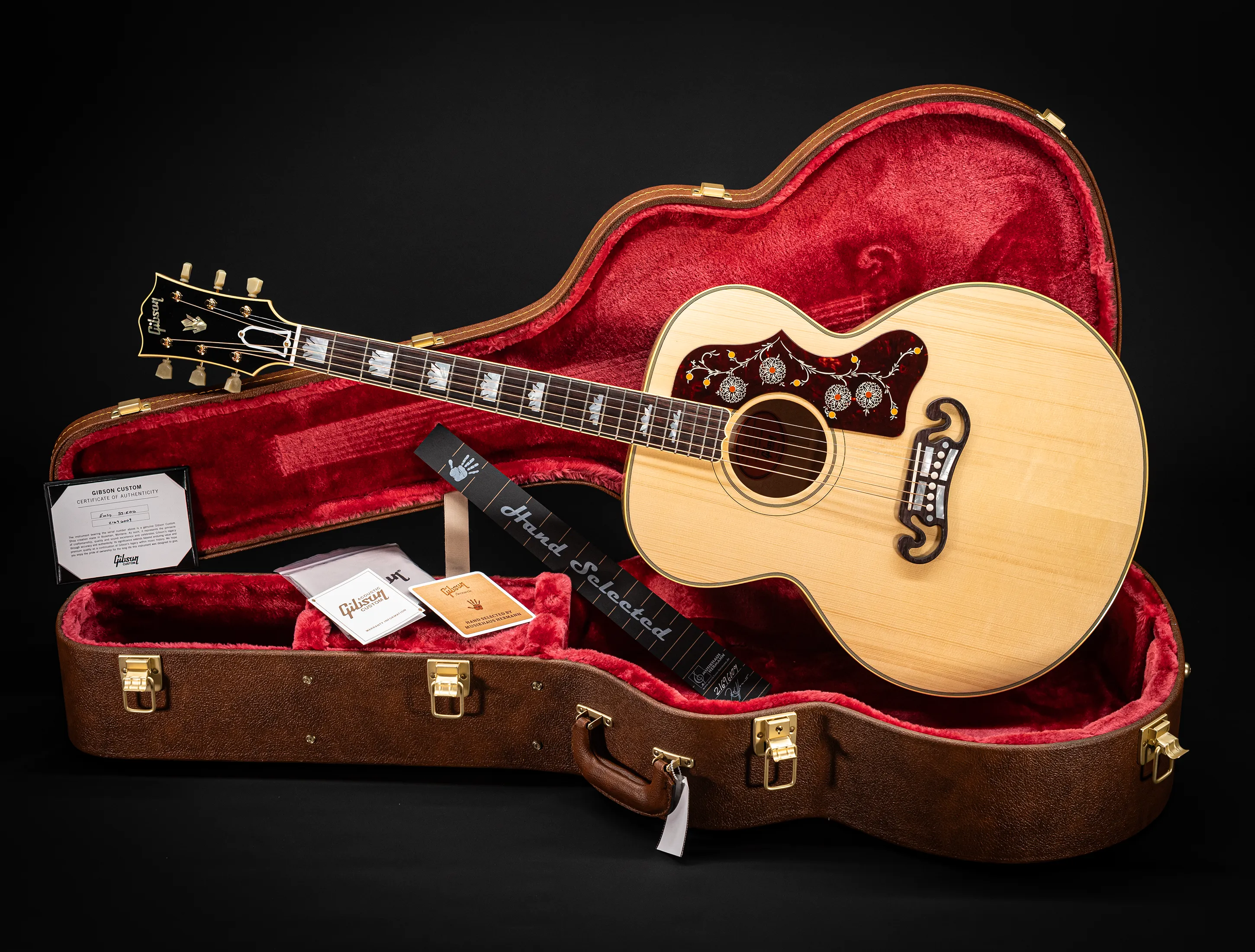 Gibson SJ-200 EARLY 50`s Golden Era Custom Shop Adirondack - Natural