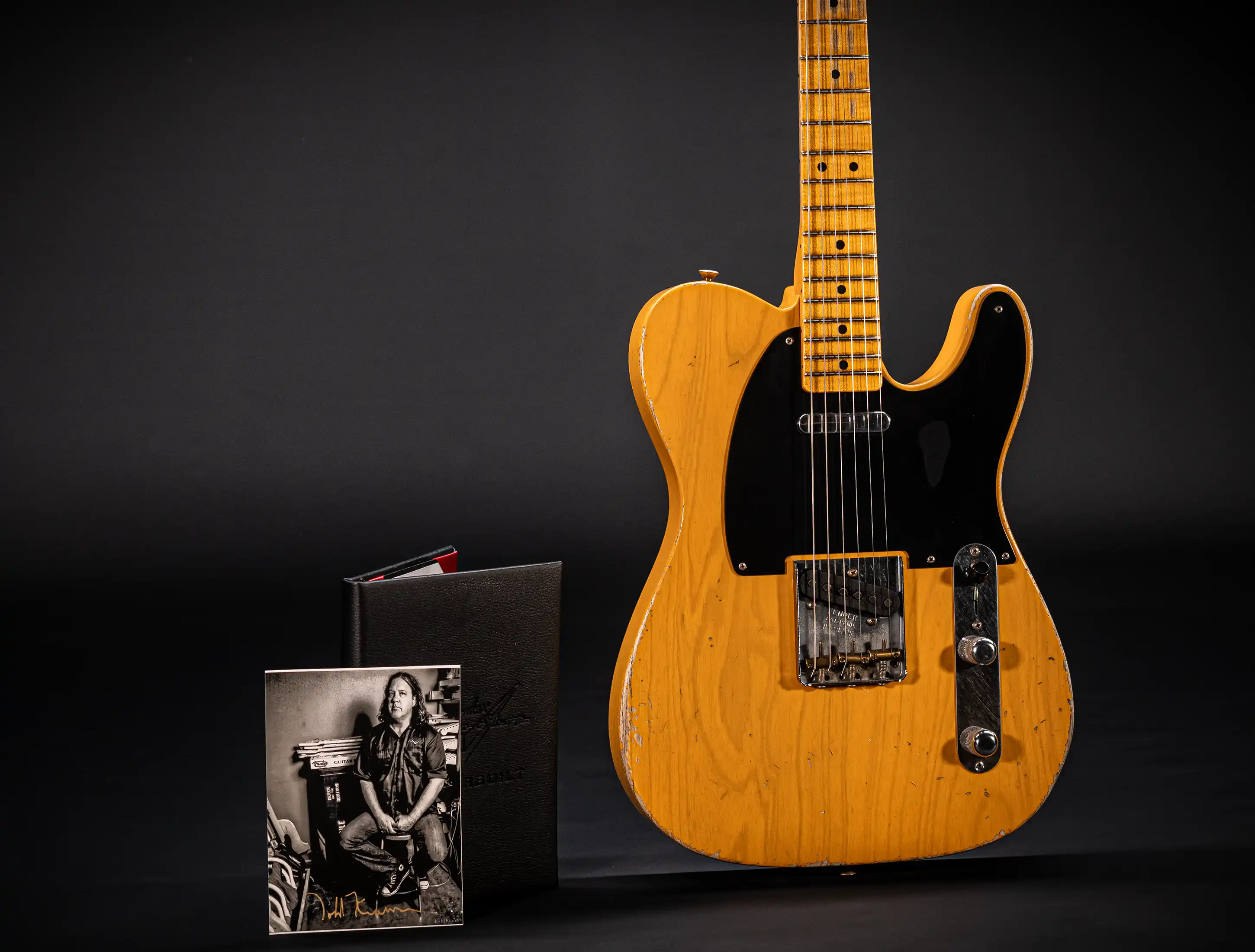 Fender Masterbuilt Todd Krause 1952 Telecaster Relic Butterscotch Blonde