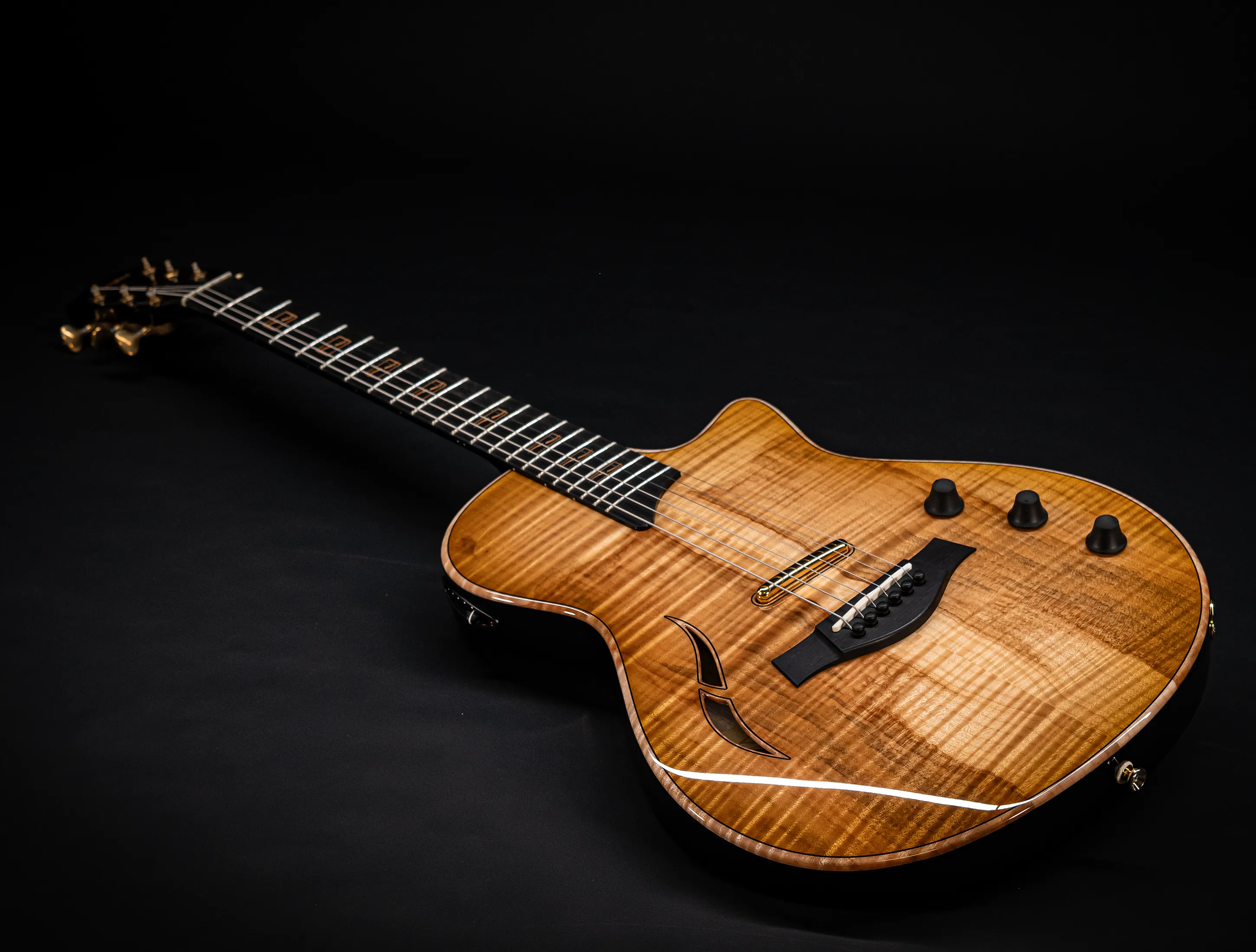a174949 Taylor Custom T5z Boxwood Antique Blonde musikhaus-hermann