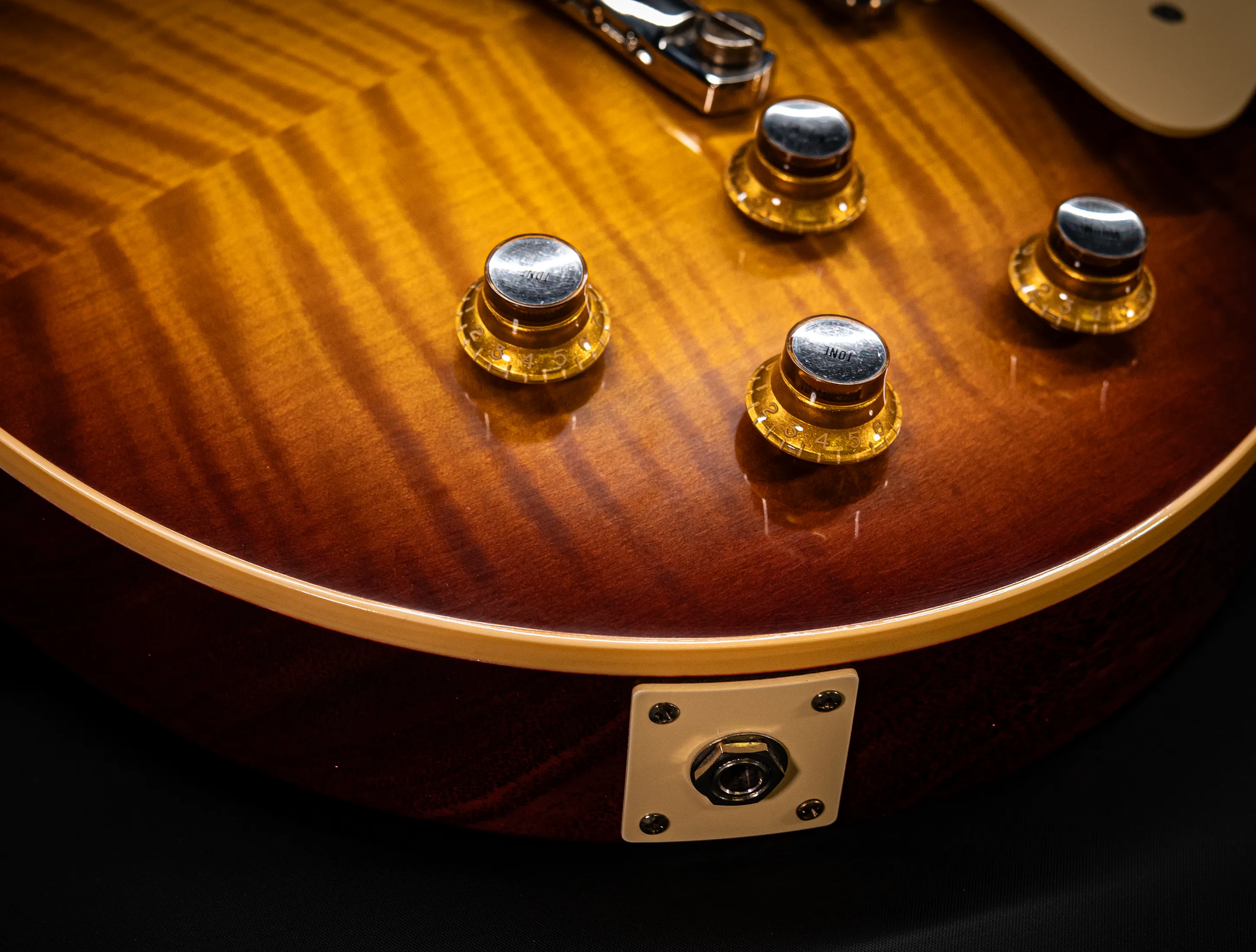 a170785 Gibson Les Paul 1960 Standard Reissue VOS - Iced Tea Burst AAAA Top Musikhaus-Hermann
