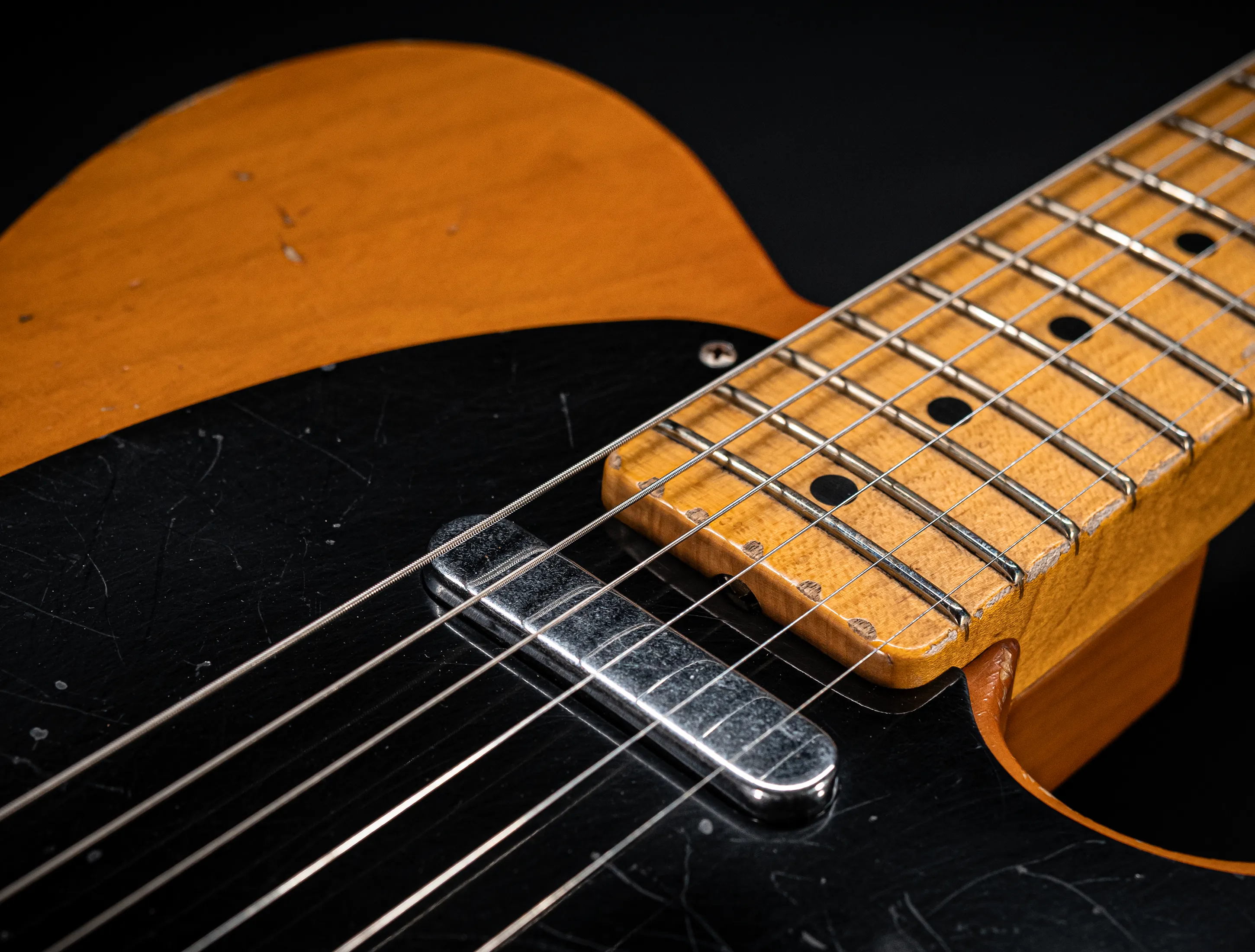 Fender Senior Masterbuilt Jason Smith 1952 Telecaster Relic - 1pc Ash Butterscotch Blonde