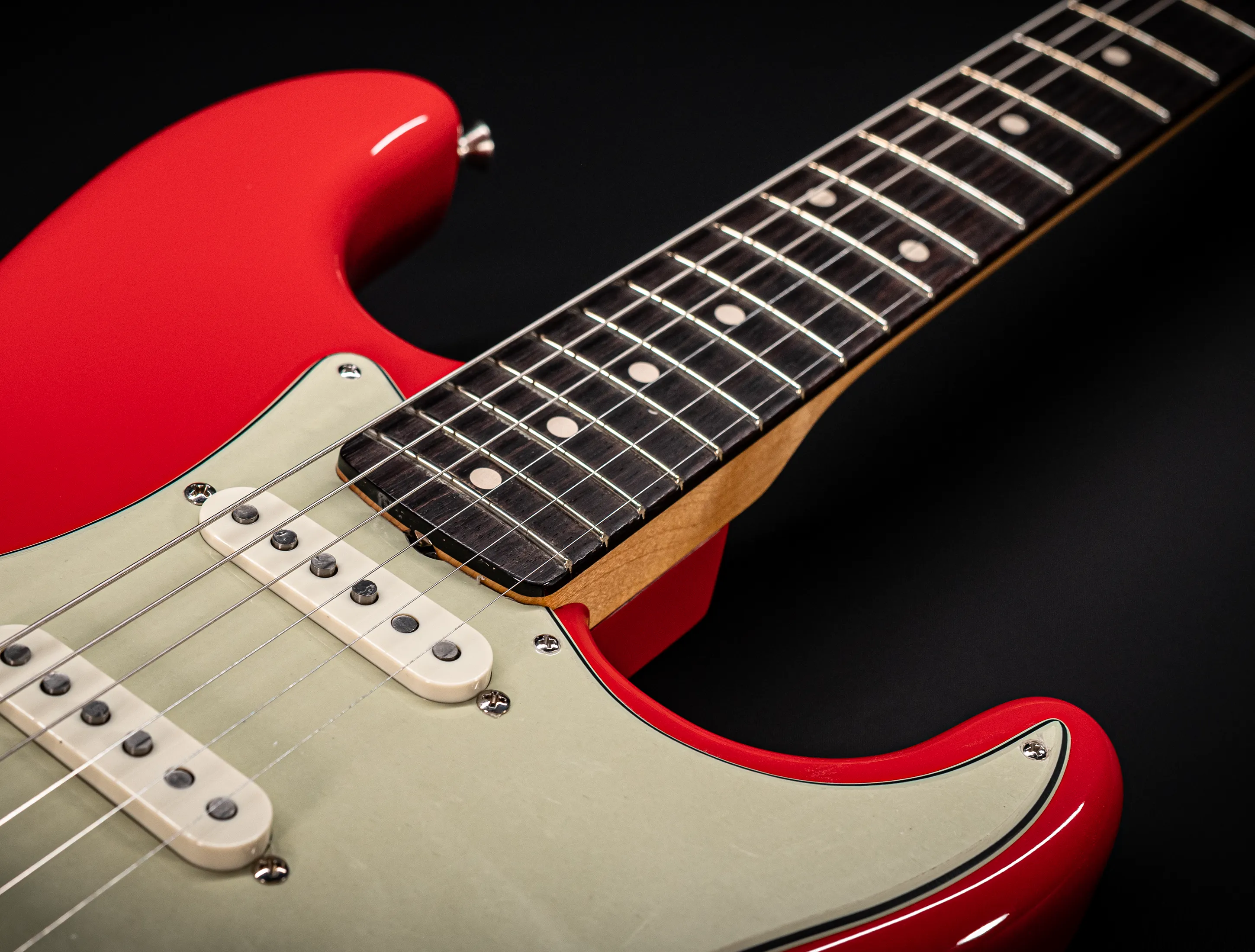 Fender MBD 50/60 inspired Stratocaster GLOSS NOS - Hot Rod Red