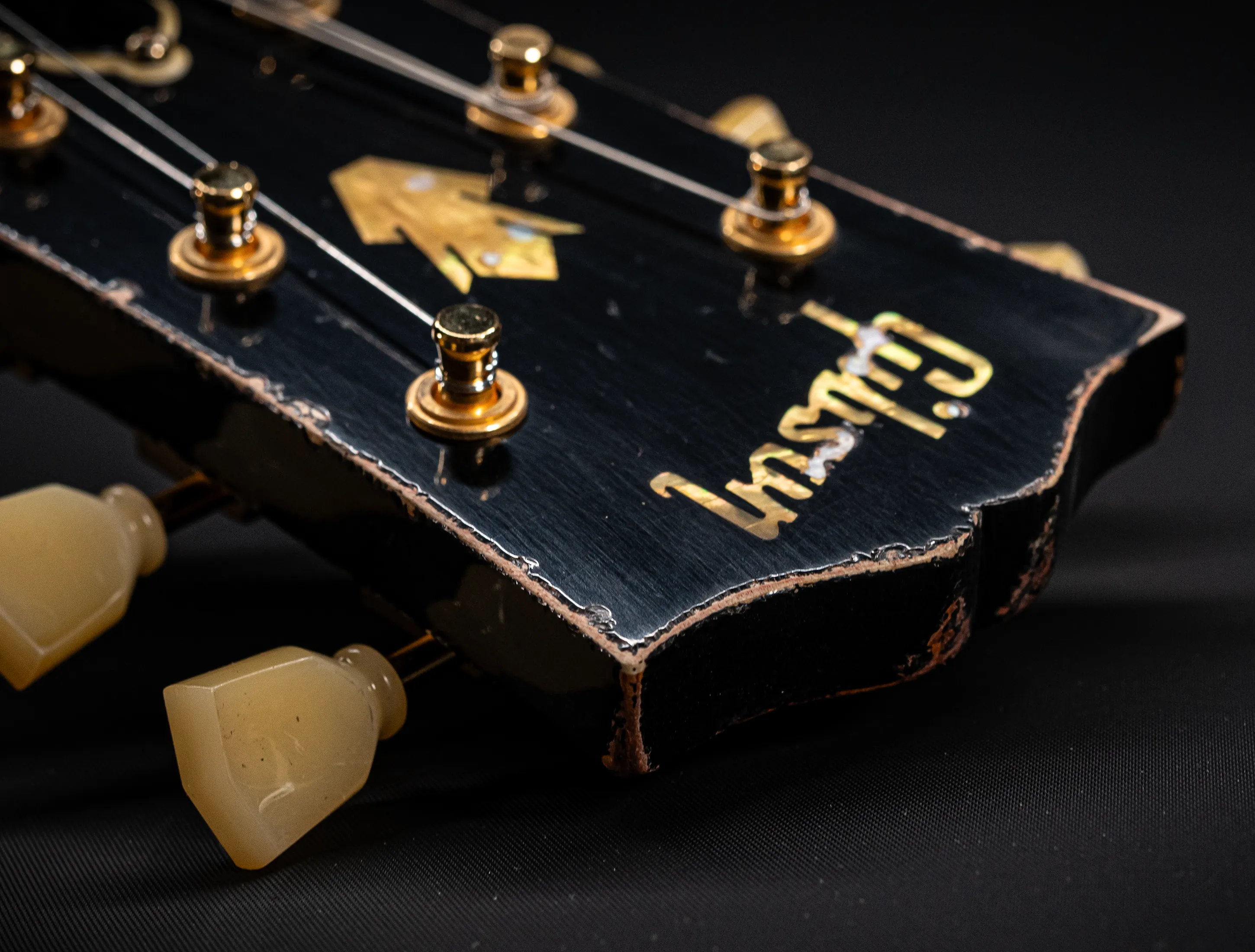 Gibson ES-345 1959 Bigsby Varitone Custom Shop Murphy Lab Heavy Aged - Ebony