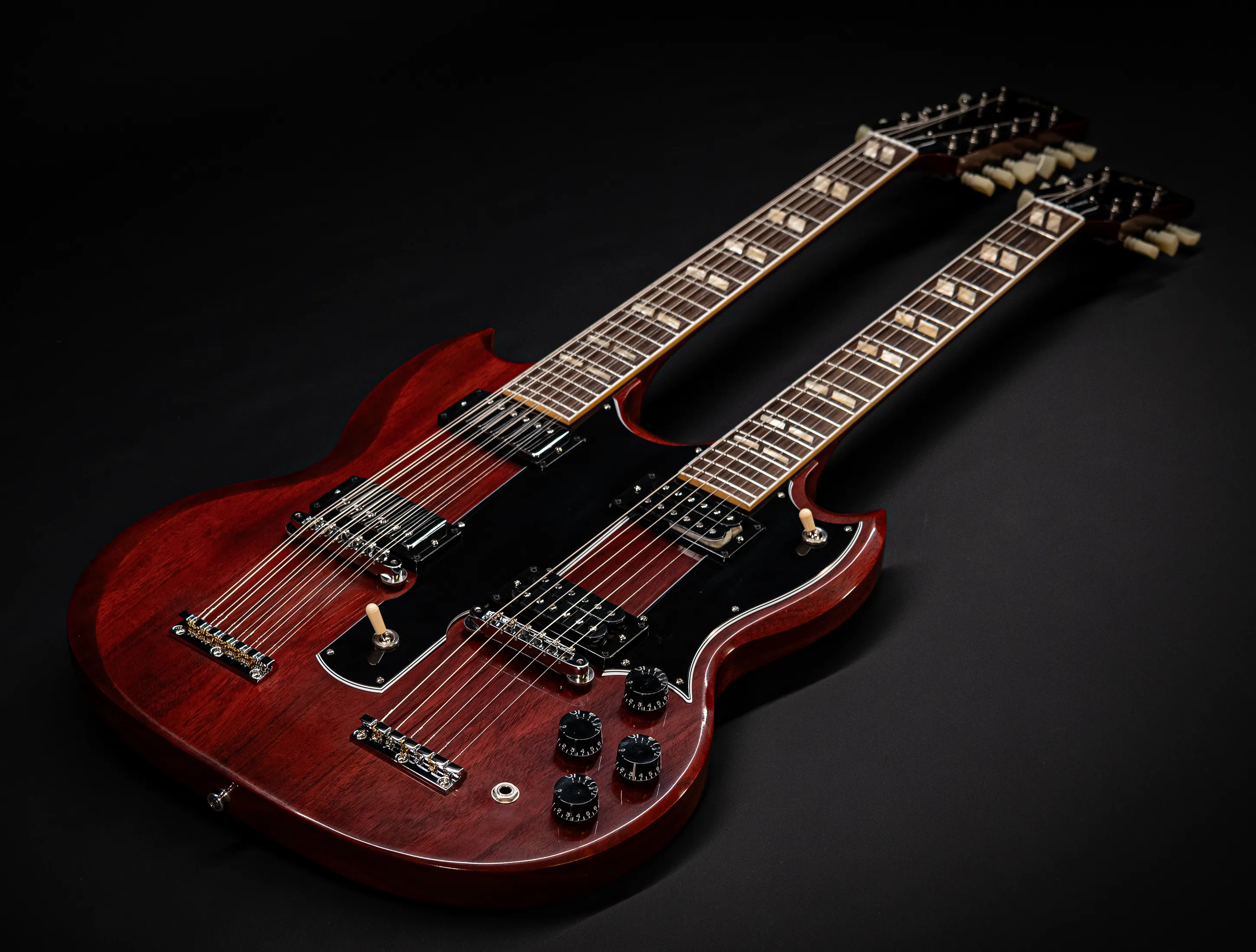 a165242-Gibson Jimmy Page EDS-1275 Doubleneck Collectors Edition VOS