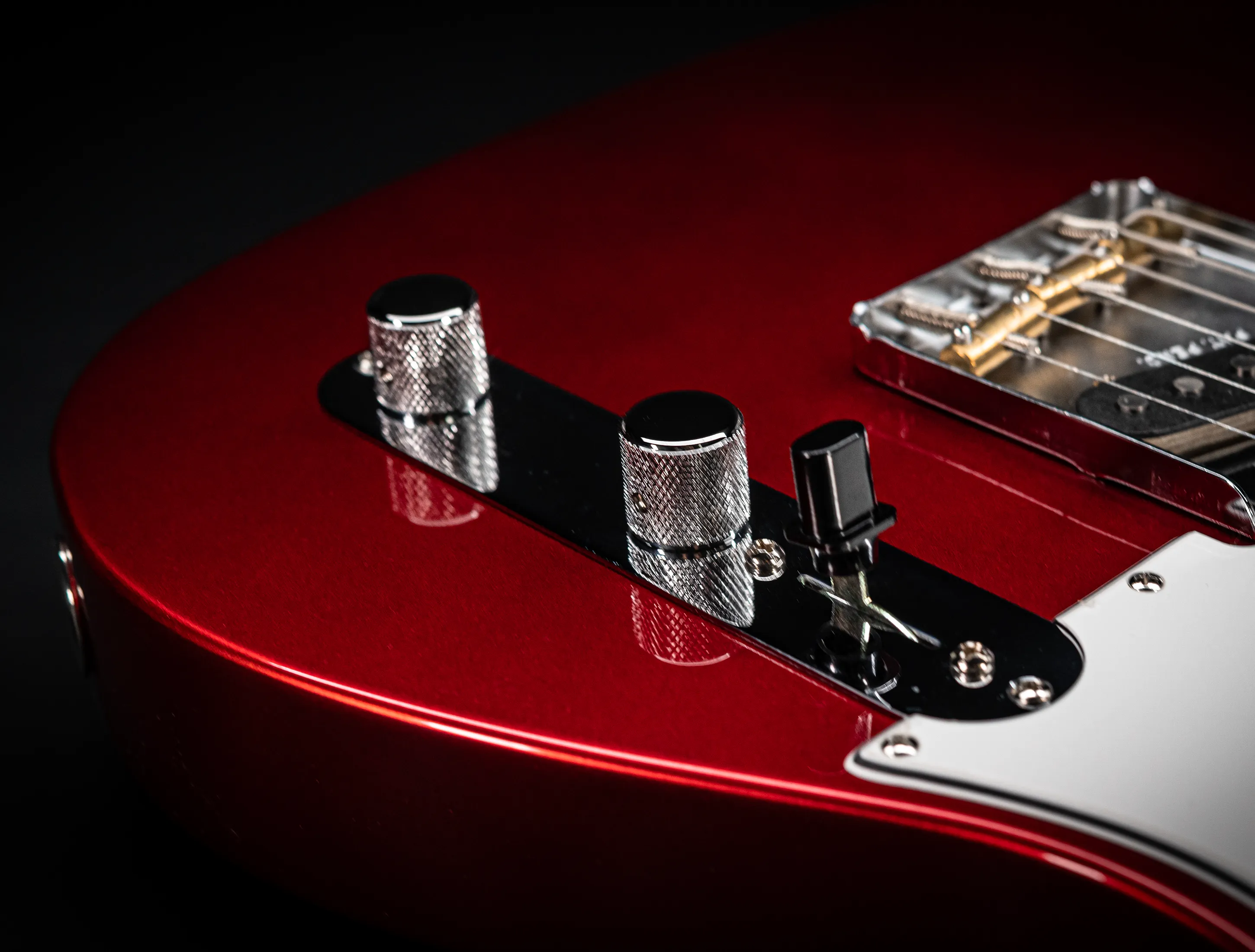 Fender MBD 1963 Telecaster Timeless NOS flame Neck - Candy Apple Red