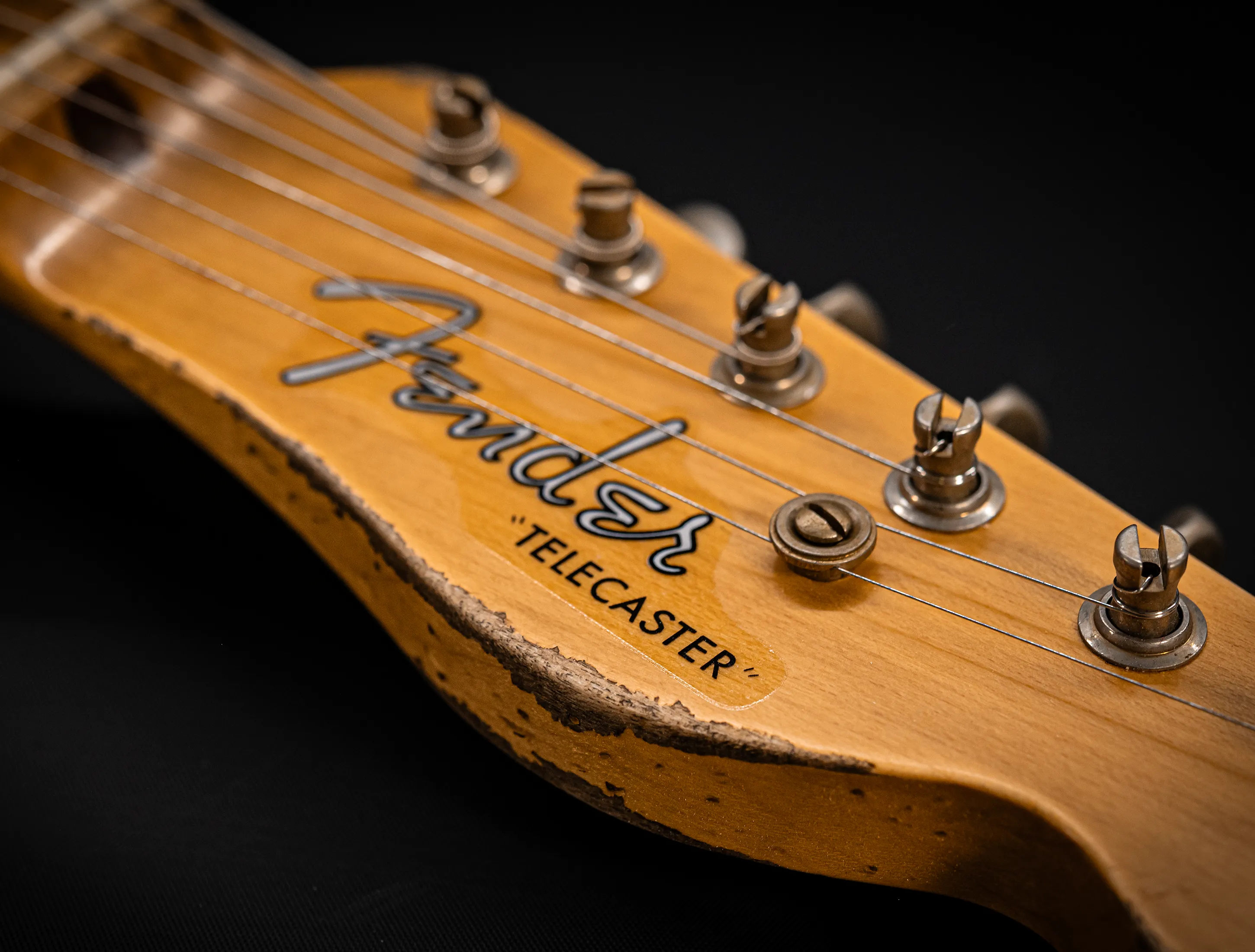 a173254Fender MBD Limited 1952 Humbucker Telecaster Heavy Relic - Butterscotch Blonde Muikhaus-Hermann