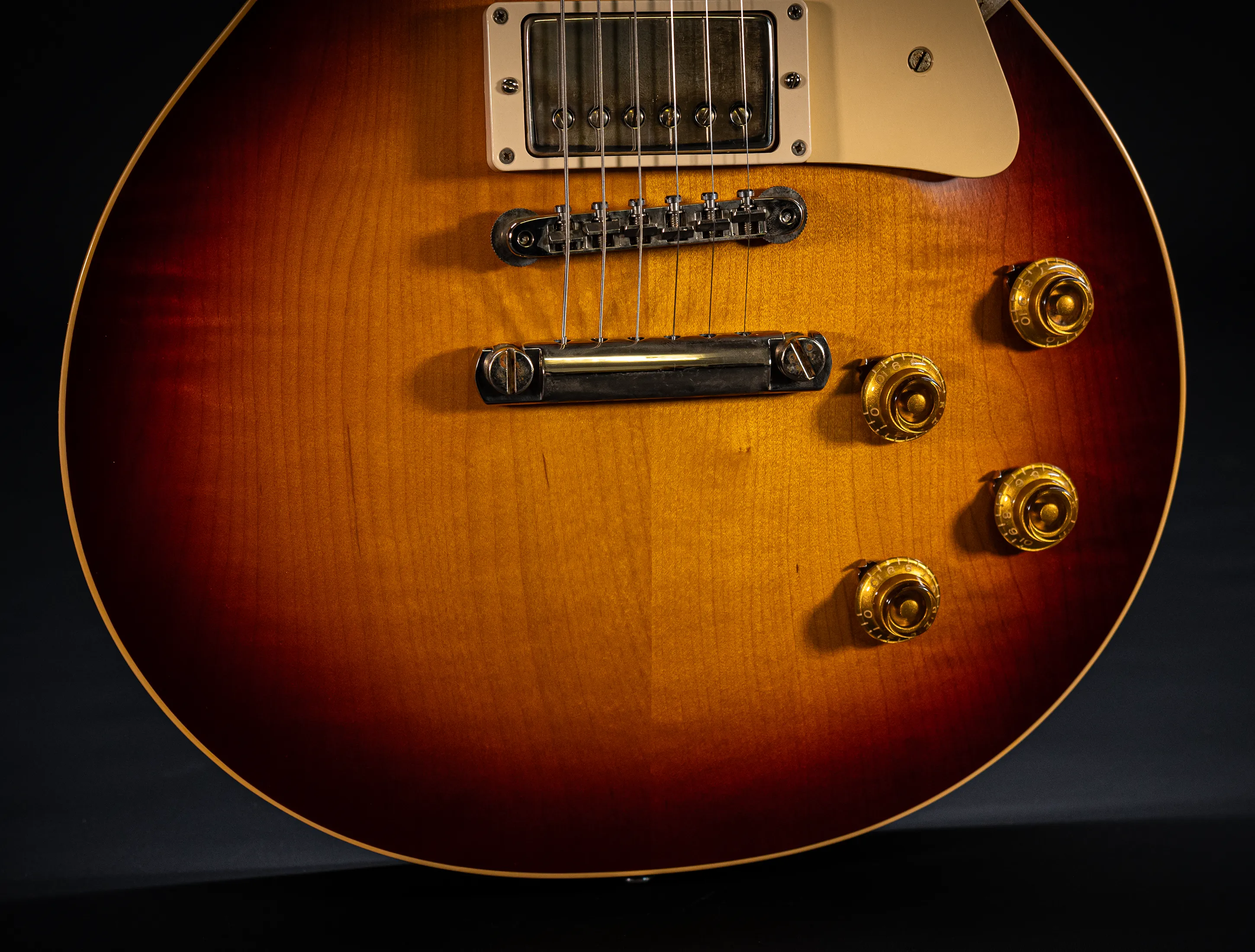 a171903 Gibson Les Paul 1958 Standard Reissue VOS - Bourbon Burst Musikhaus-Hermann