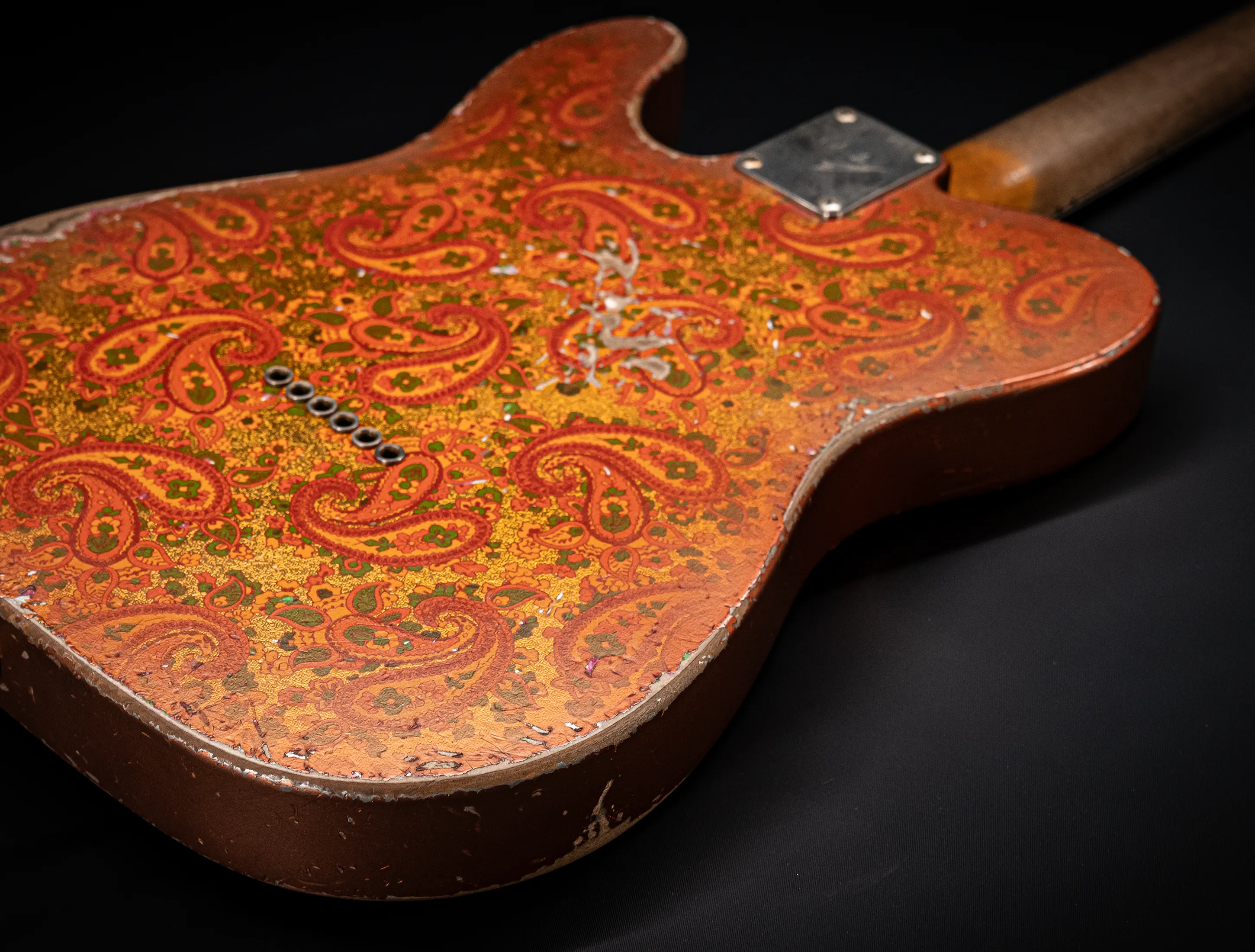 Fender Senior Masterbuilt Dale Wilson 1968 Telecaster Heavy Relic - Pink Paisley