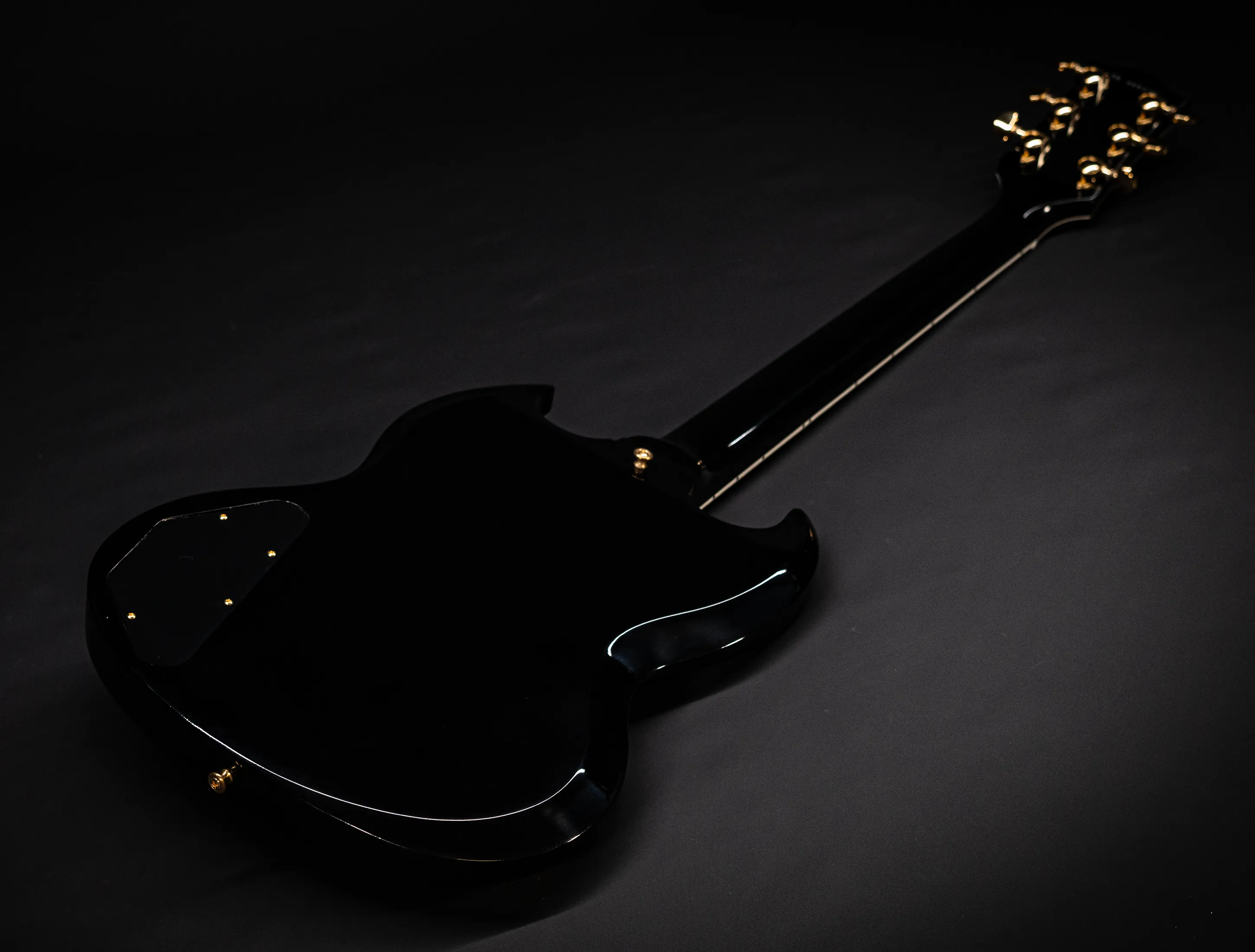 a164373 Gibson SG Custom 2 Pickup GLOSS Ebony