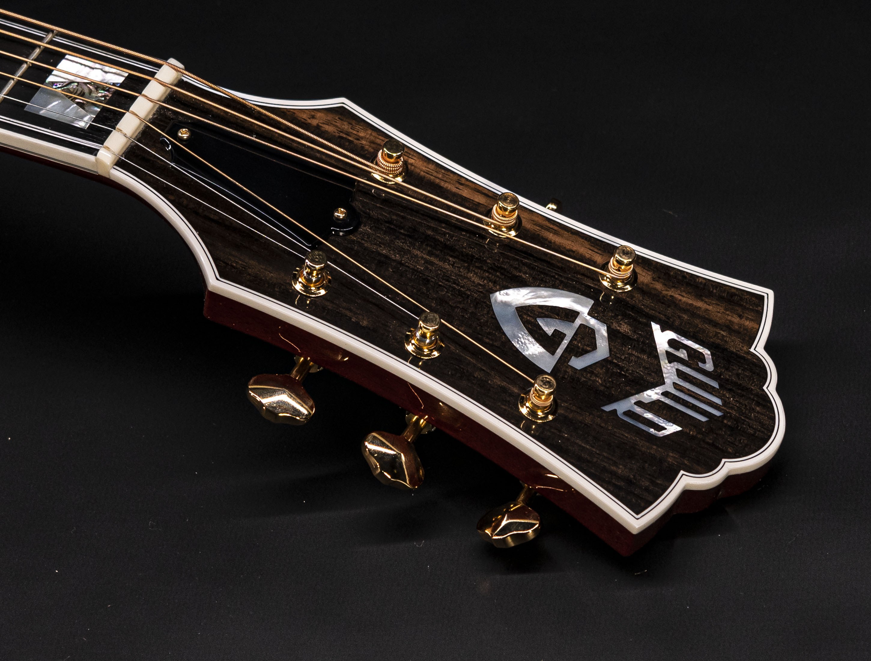 Galerie anzeigen (23 Bilder) a10-5617 Guild-D-55E-ATB-Antique-Sunburst-L-R-Baggs-USA