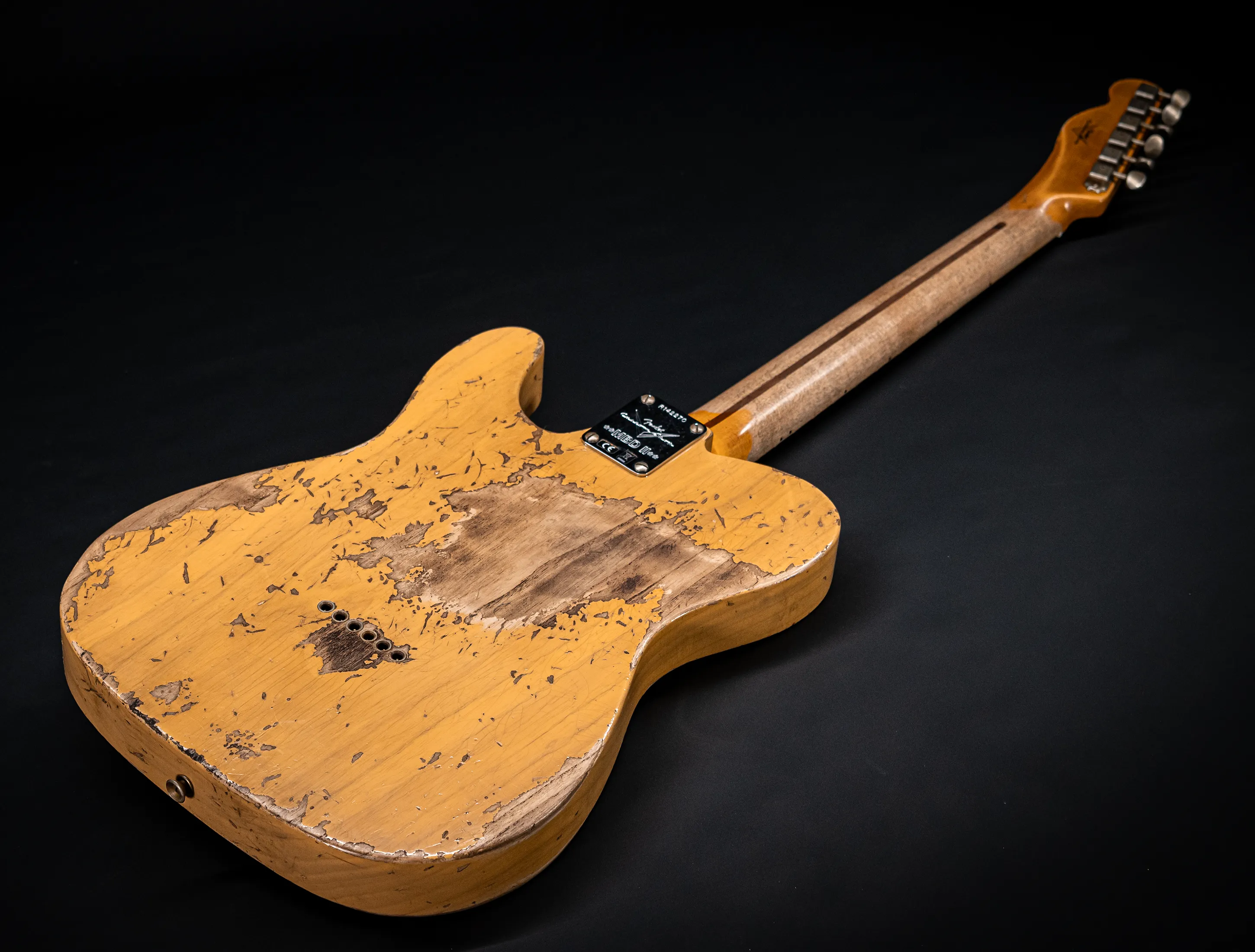 Fender MBD II 1952 Telecaster Super Heavy Relic 1pc. Ash Body - Butterscotch Blonde