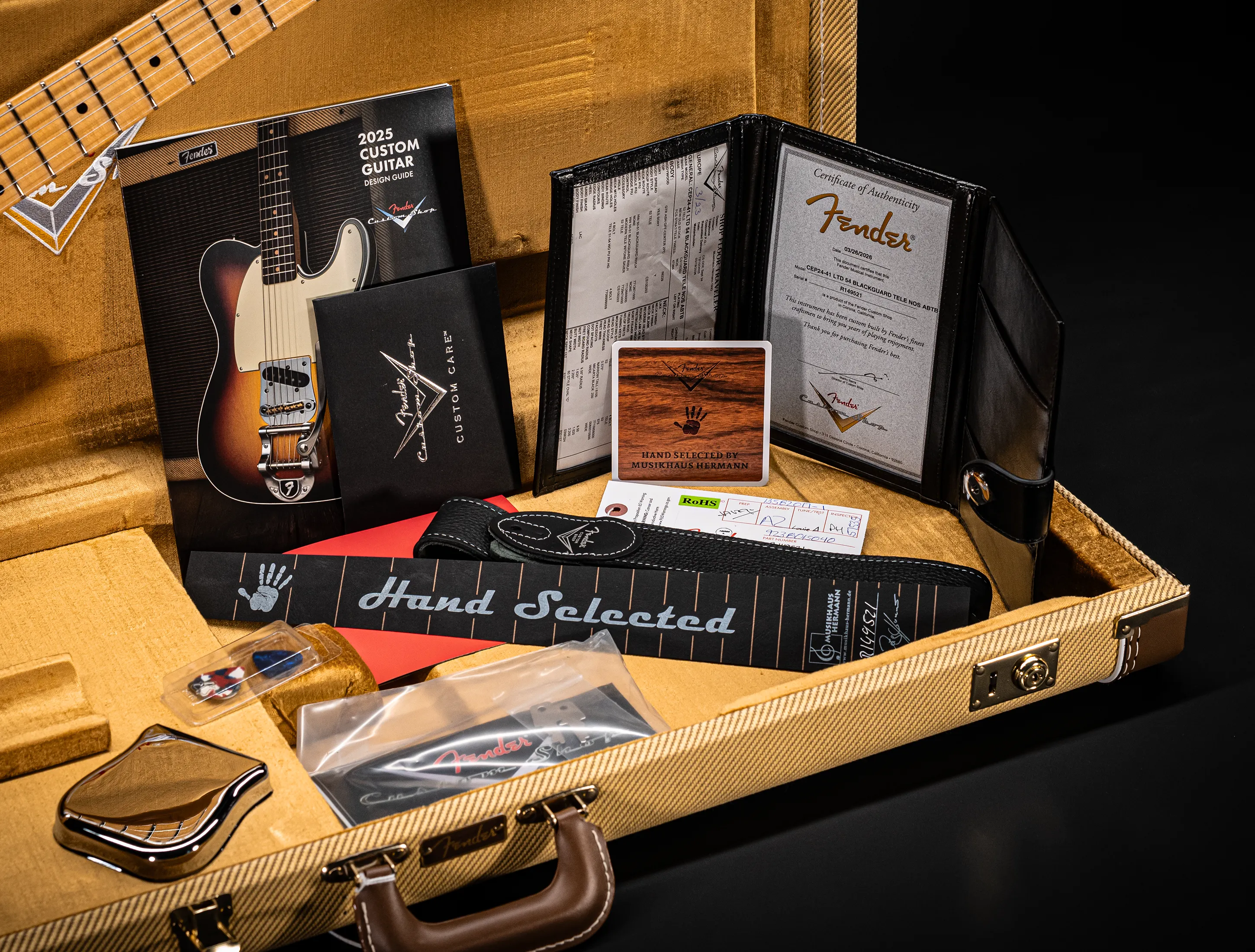 Fender 1954 Blackguard Limited Telecaster NOS - Butterscotch Blonde