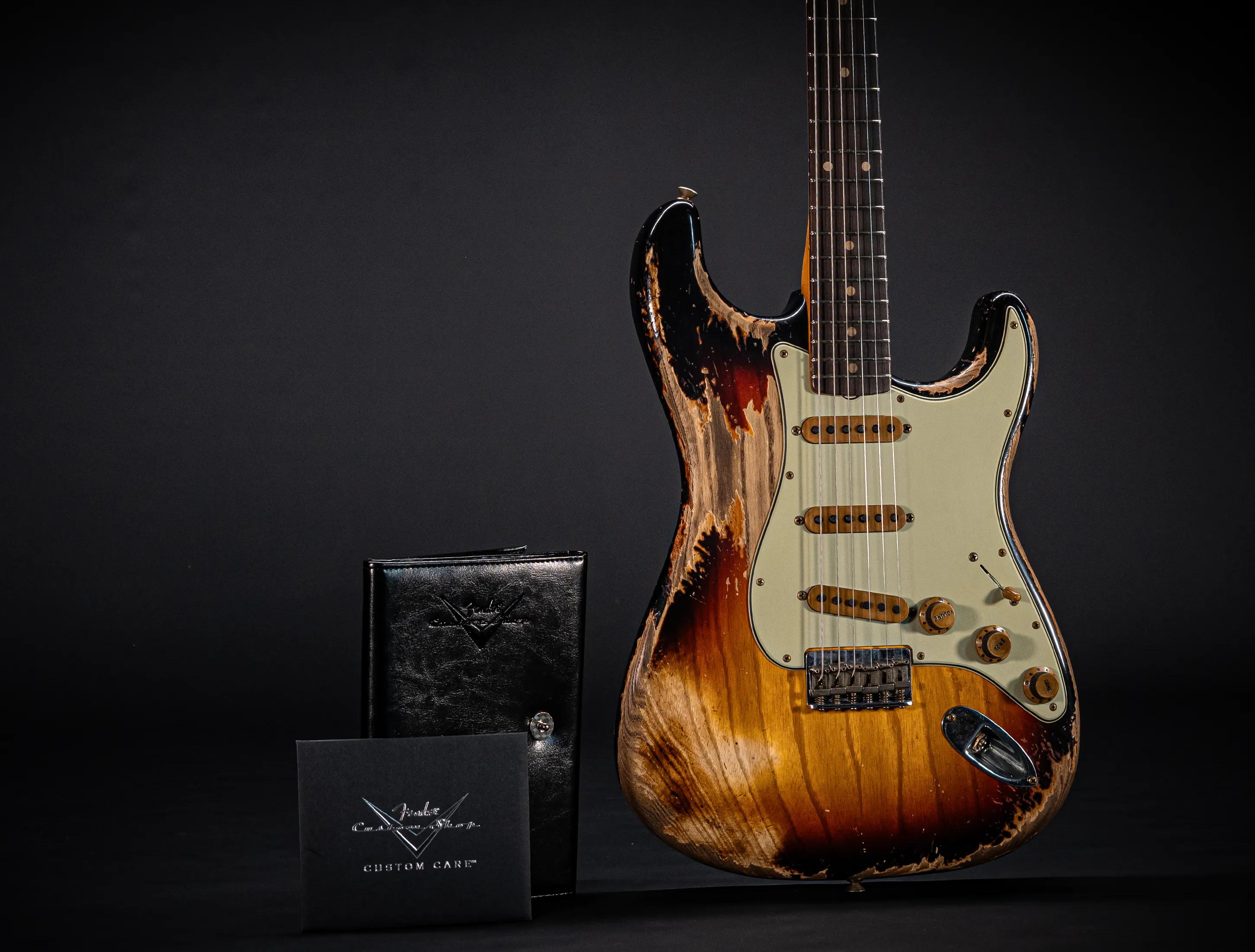 Fender MBD II Limited 1962 Hardtail Stratocaster MIDAS Super Heavy Relic - ASH Body Sunburst