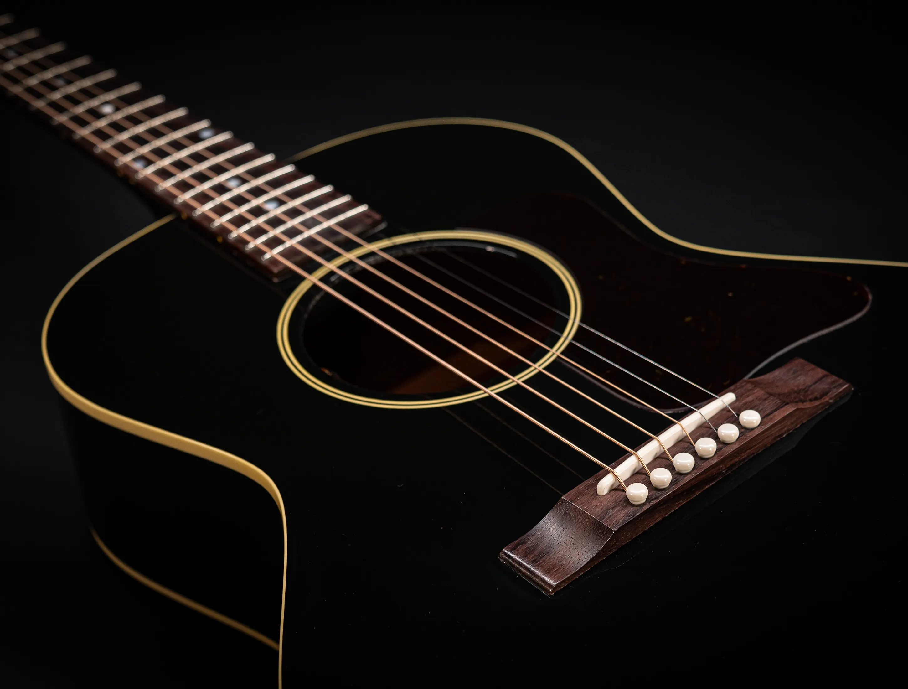 Galerie anzeigen (22 Bilder) a164481 Gibson L-00 Original Ebony