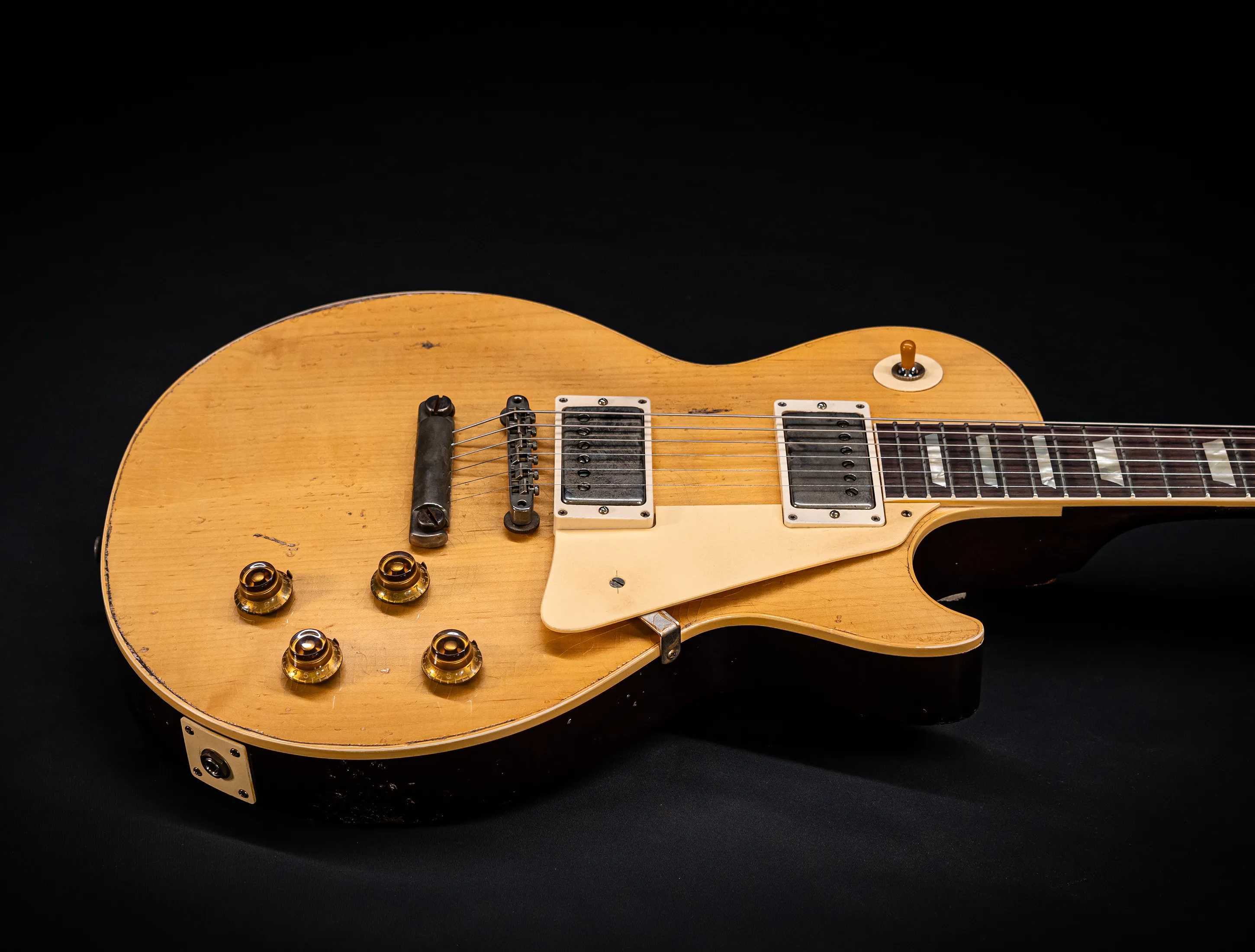 a173418 Gibson-Les-Paul-1958-Reissue-Murphy-Lab-Heavy-Aged-Factory-Special-Heroes-Greatest-Hits-Musikhaus-Hermann