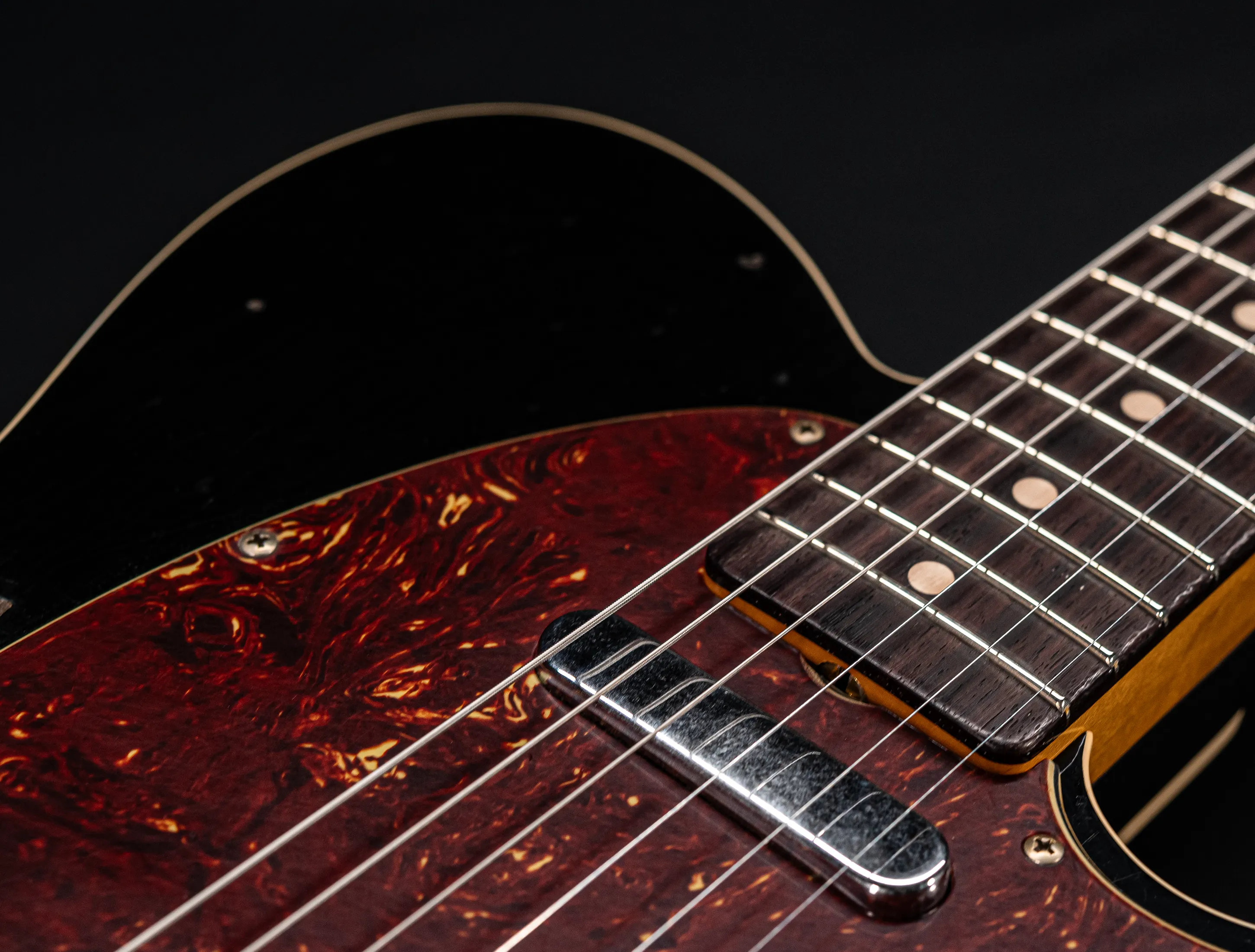 Fender MBD 1963 Telecaster Custom Relic - Black