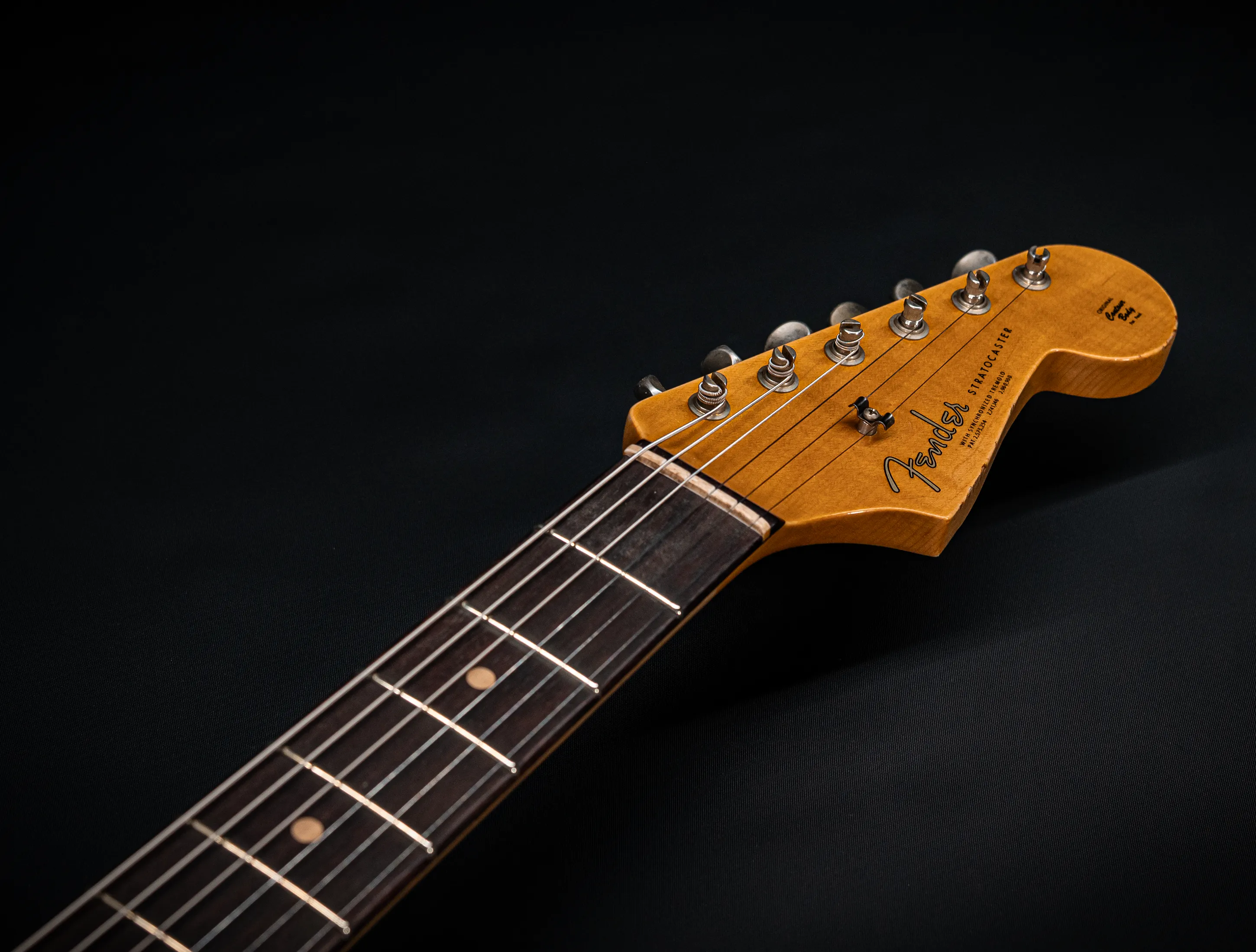 Fender MBD 1963 Stratocaster Relic - Aged Surf Green