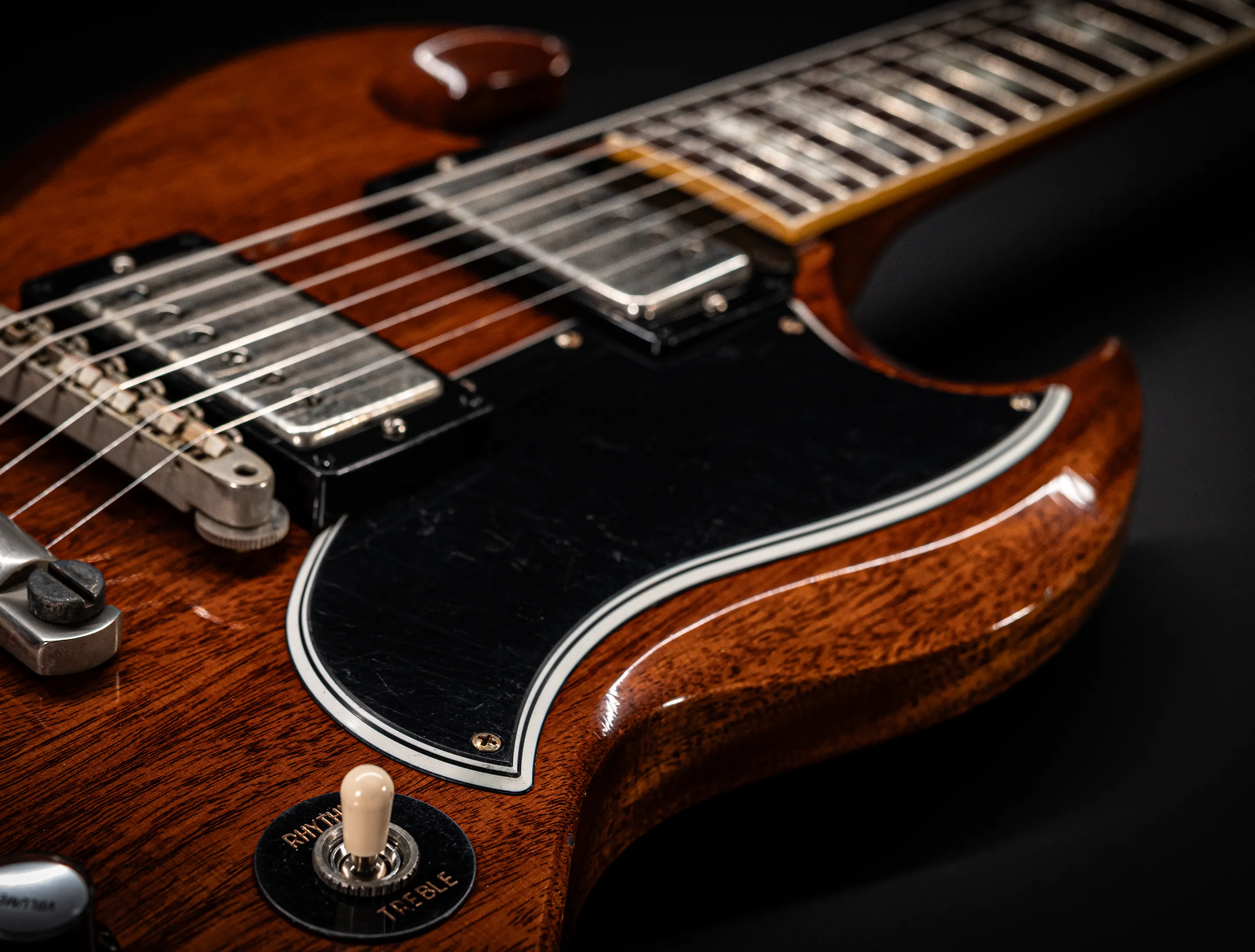 Gibson SG 1961 Standard Murphy Lab Heavy Aged Antique Faded Cherry