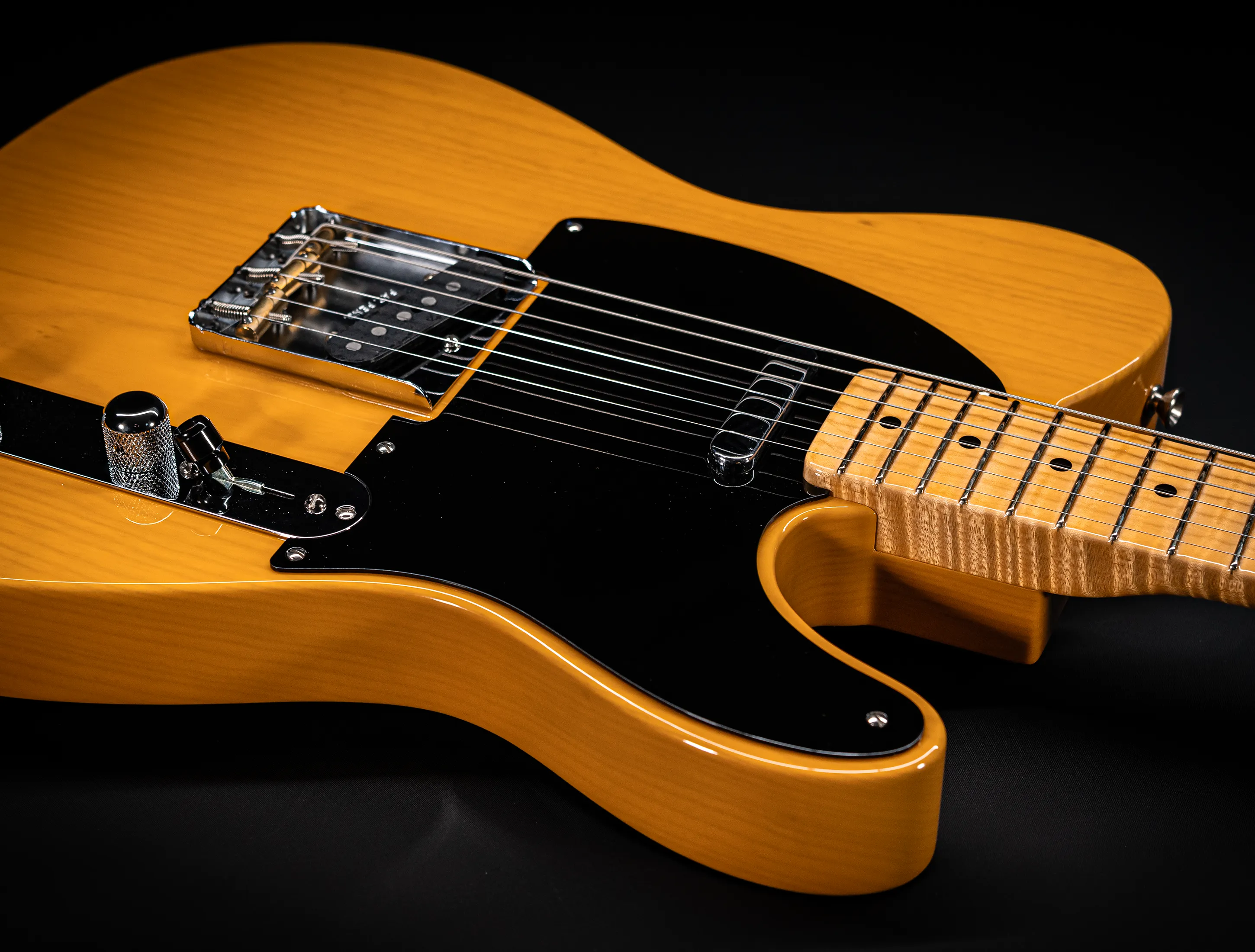 Fender Senior Masterbuilt Todd Krause 1952 Telecaster NOS 1pc Ash Body - Butterscotch Blonde