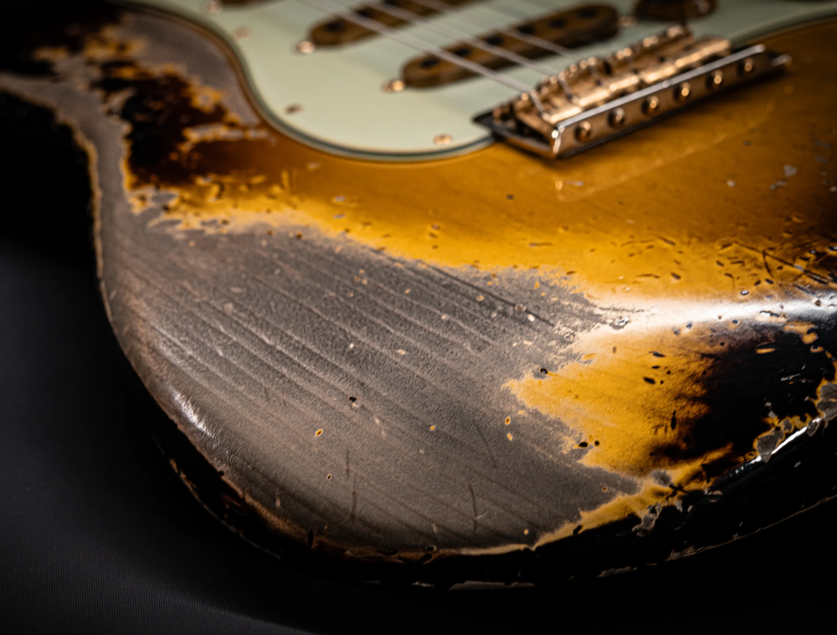 Fender MBD II 1962 Stratocaster MIDAS Super Heavy Relic - ASH Body Sunburst