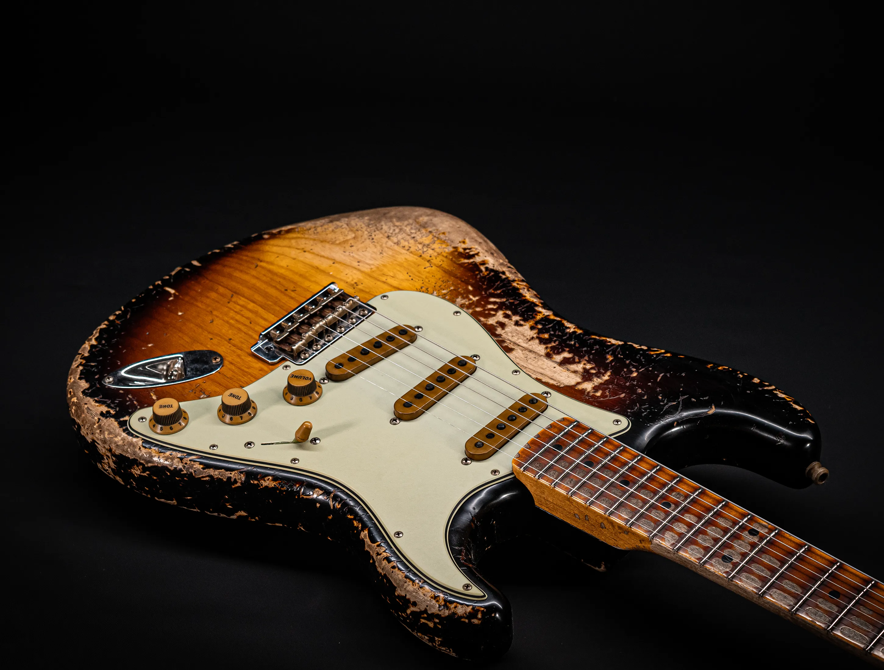 Fender MBD II 1962 Stratocaster MIDAS Super Heavy Relic - ASH Body Sunburst