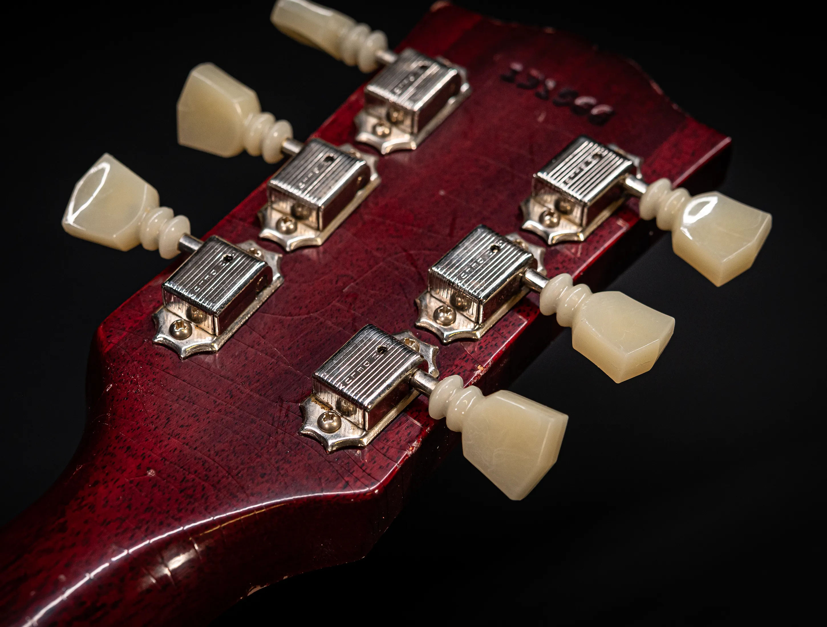 a165217 Gibson ES-335 1964 Custom Shop Murphy Lab Light Aged Figured Maple - 60s Viking Red
