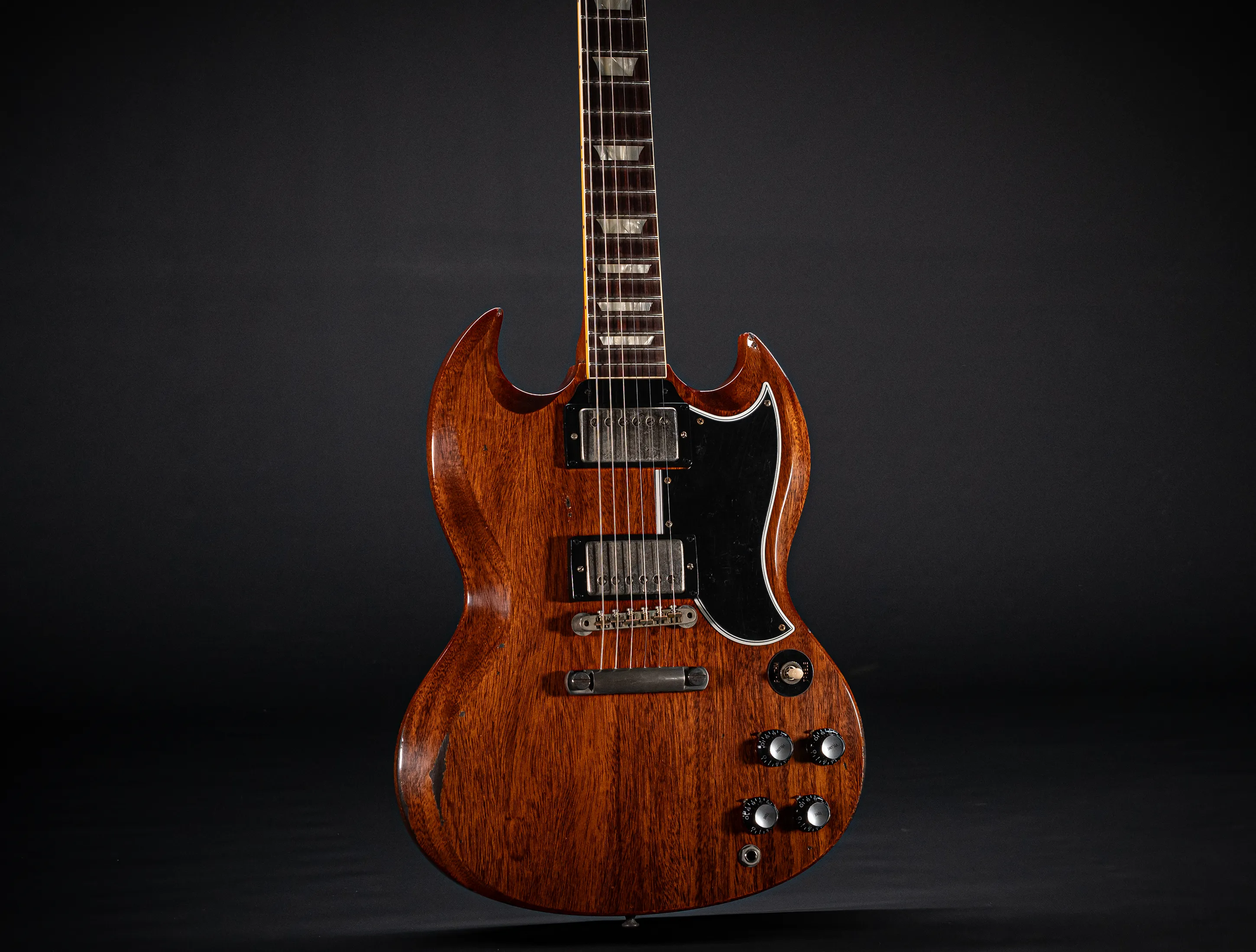 Gibson SG 1961 Standard Murphy Lab Heavy Aged Antique Faded Cherry