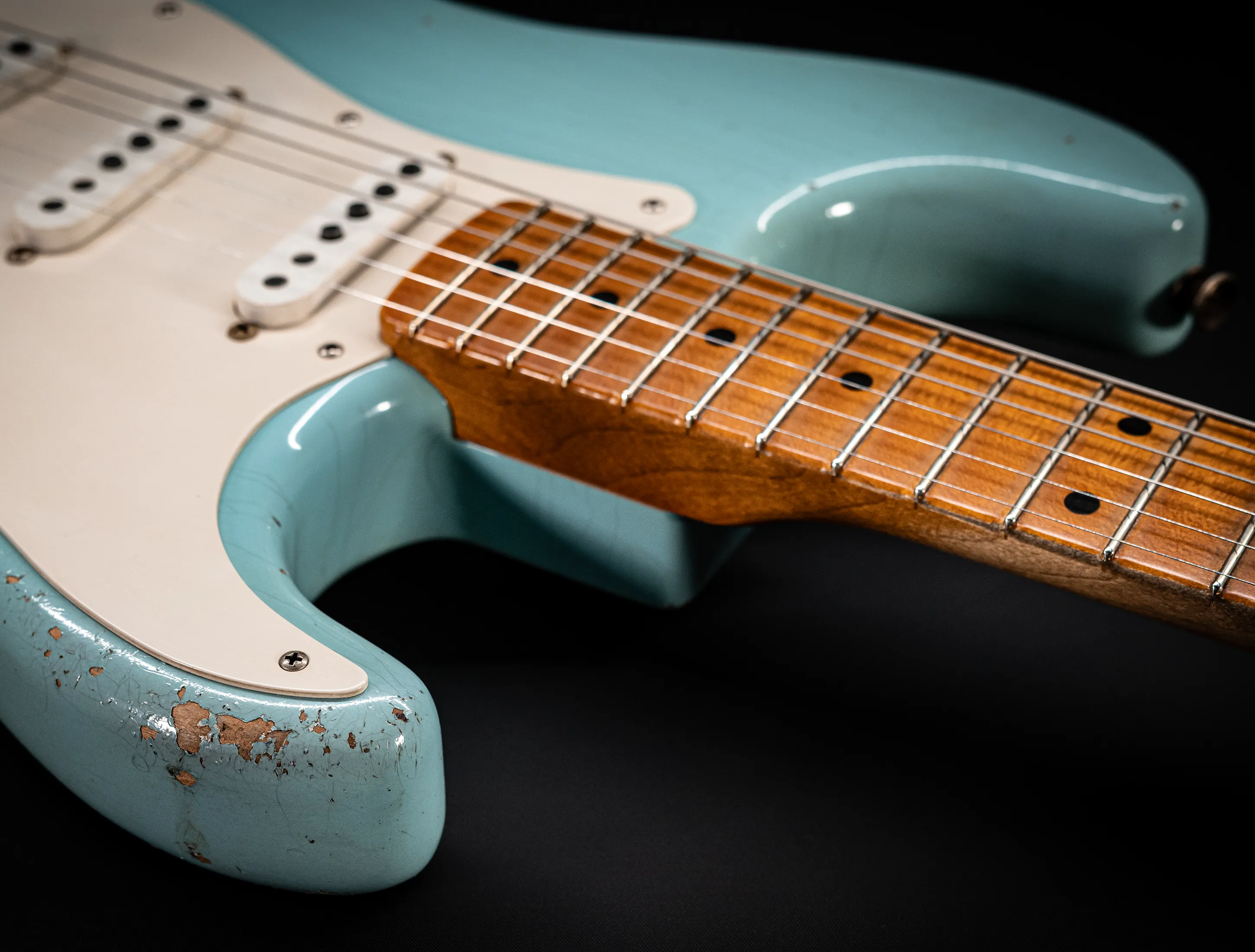Fender Senior Masterbuilt Todd Krause 1957 Stratocaster Relic - Daphne Blue