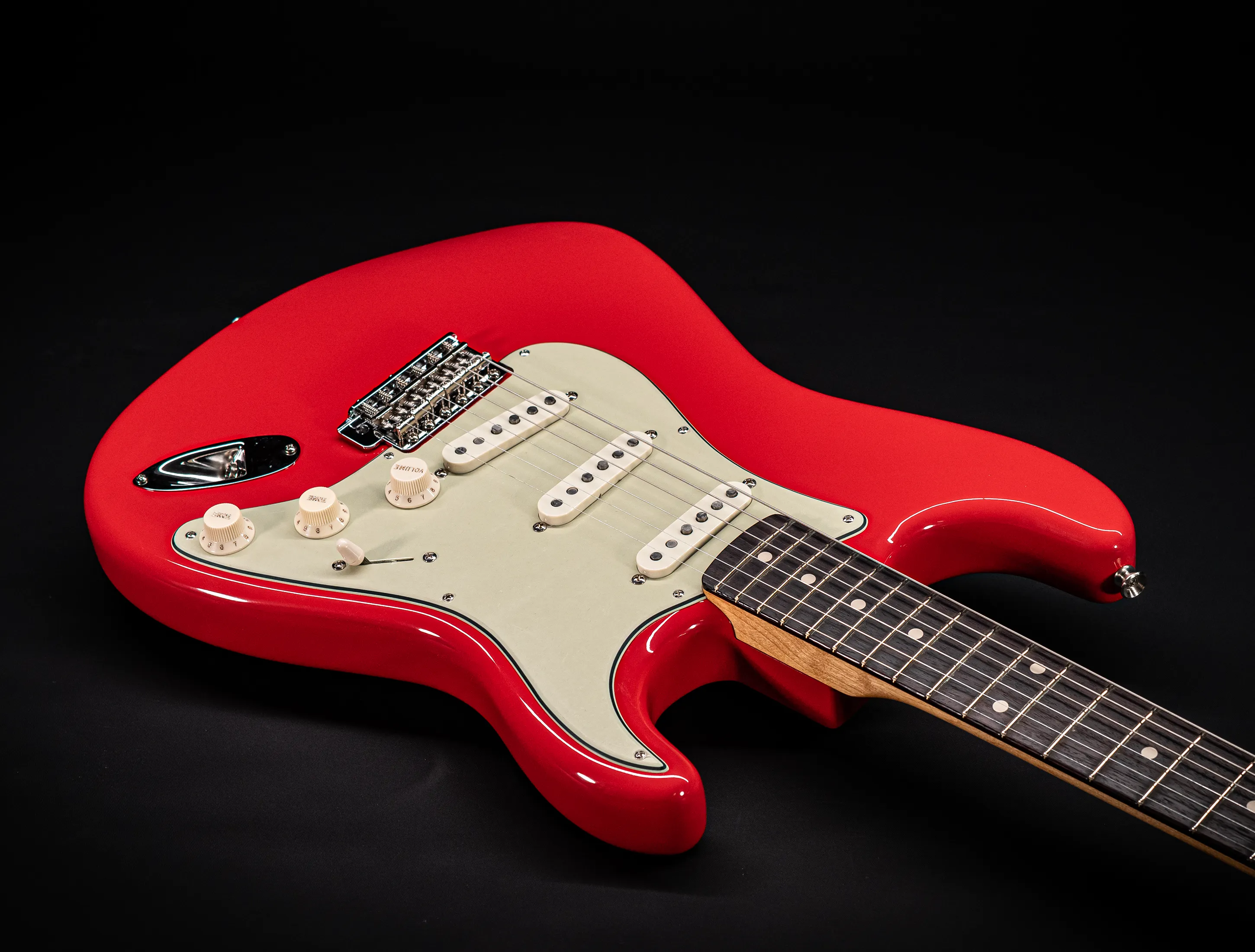Fender MBD 50/60 inspired Stratocaster GLOSS NOS - Hot Rod Red