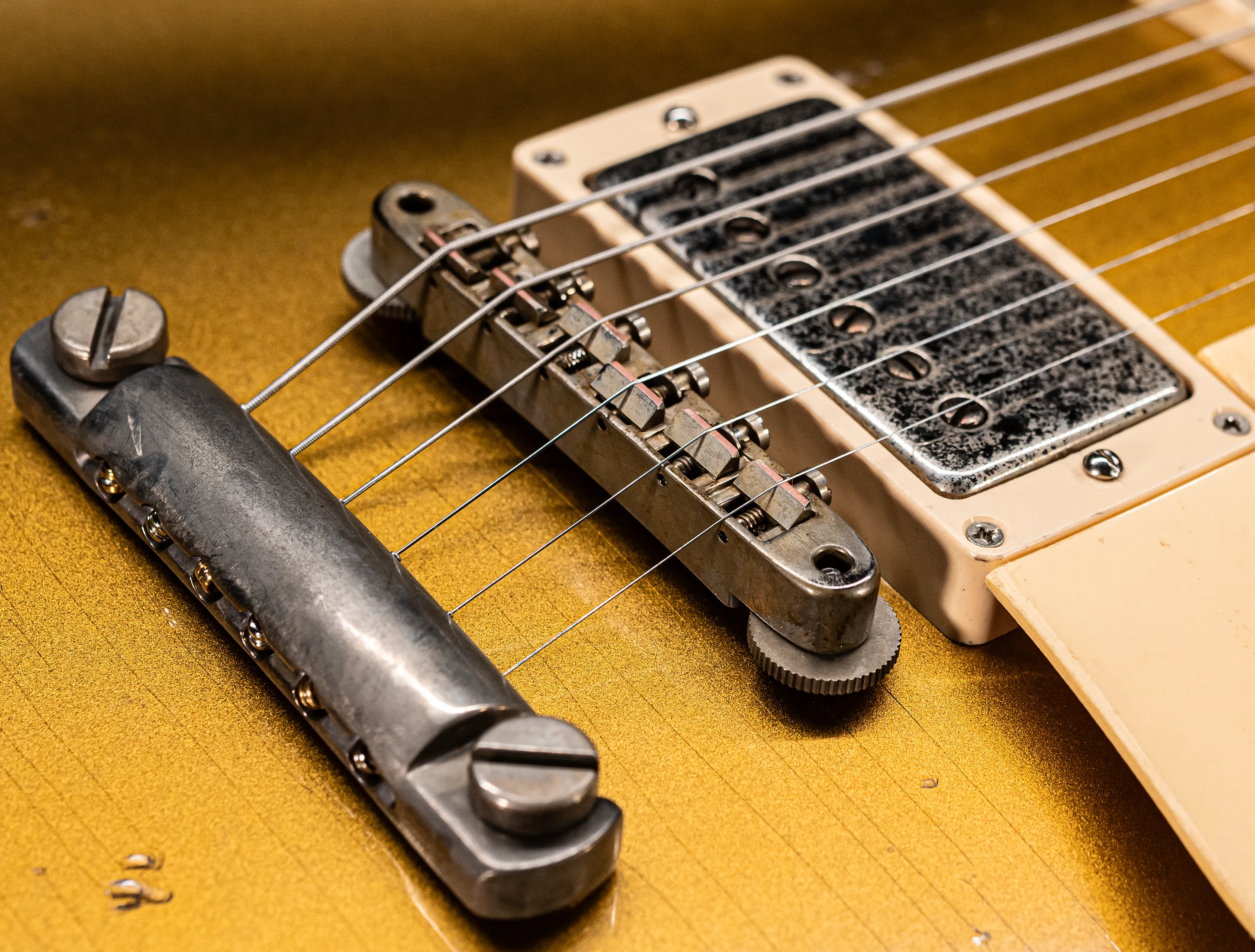 Gibson Les Paul 1957 Goldtop DARKBACK Murphy Lab Heavy Factory Special