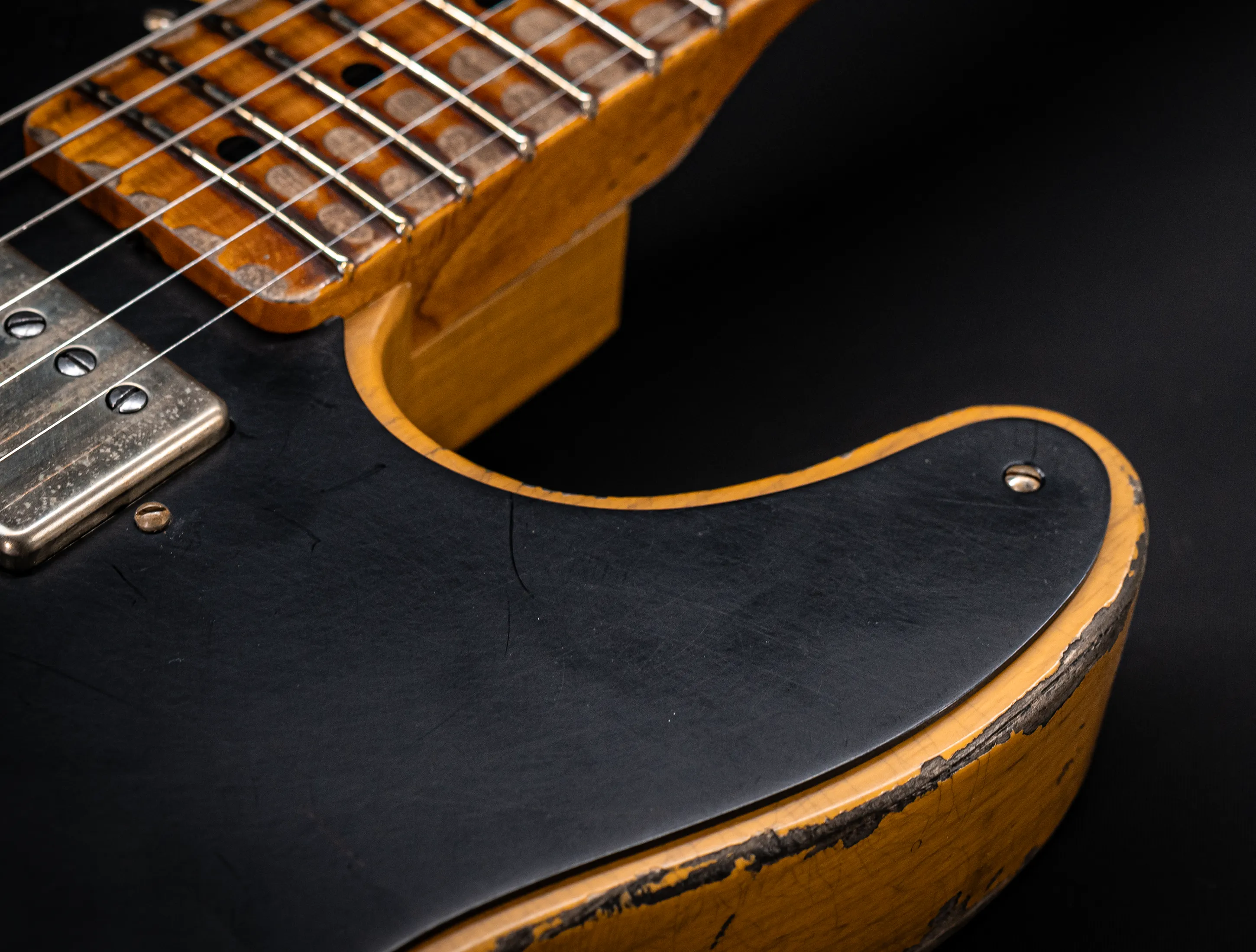 Fender MBD II 1952 Humbucker Telecaster Super Heavy Relic 1pc. Ash Body - Butterscotch Blonde
