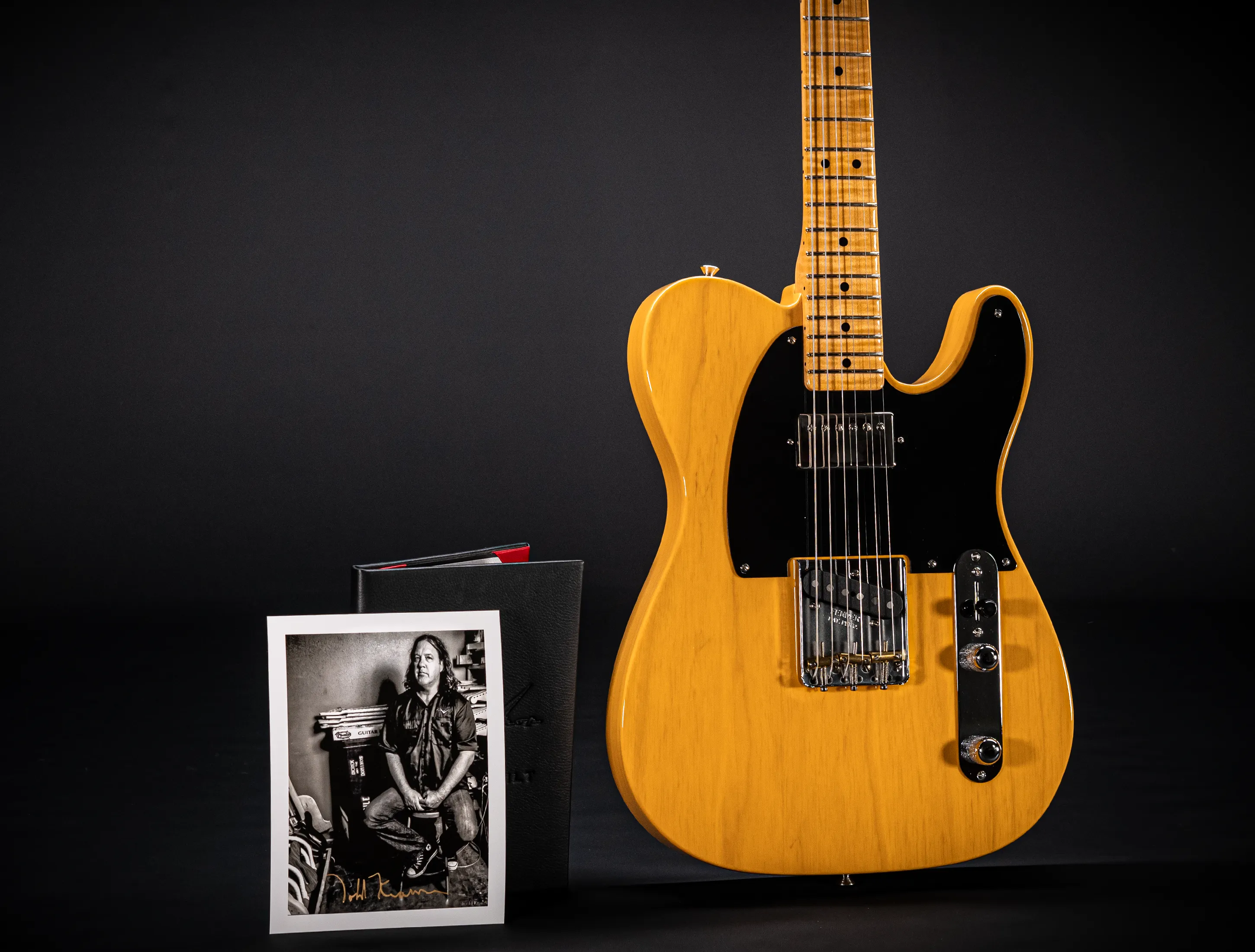 Fender Senior Masterbuilt Todd Krause 1952 Humbucker Telecaster NOS 1pc Ash Body Butterscotch Blonde