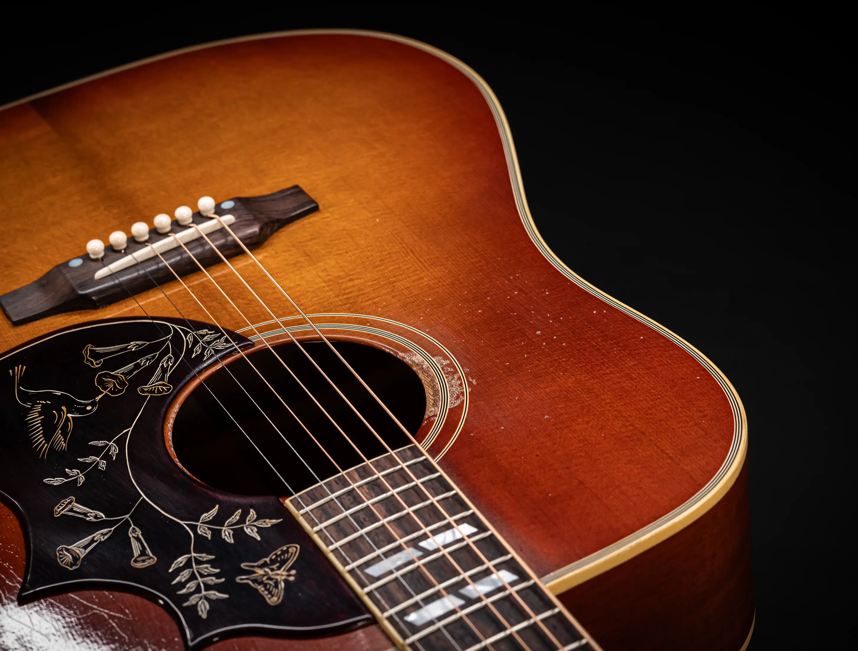 a155281 Gibson 1960 Hummingbird Murphy Lab Light Aged