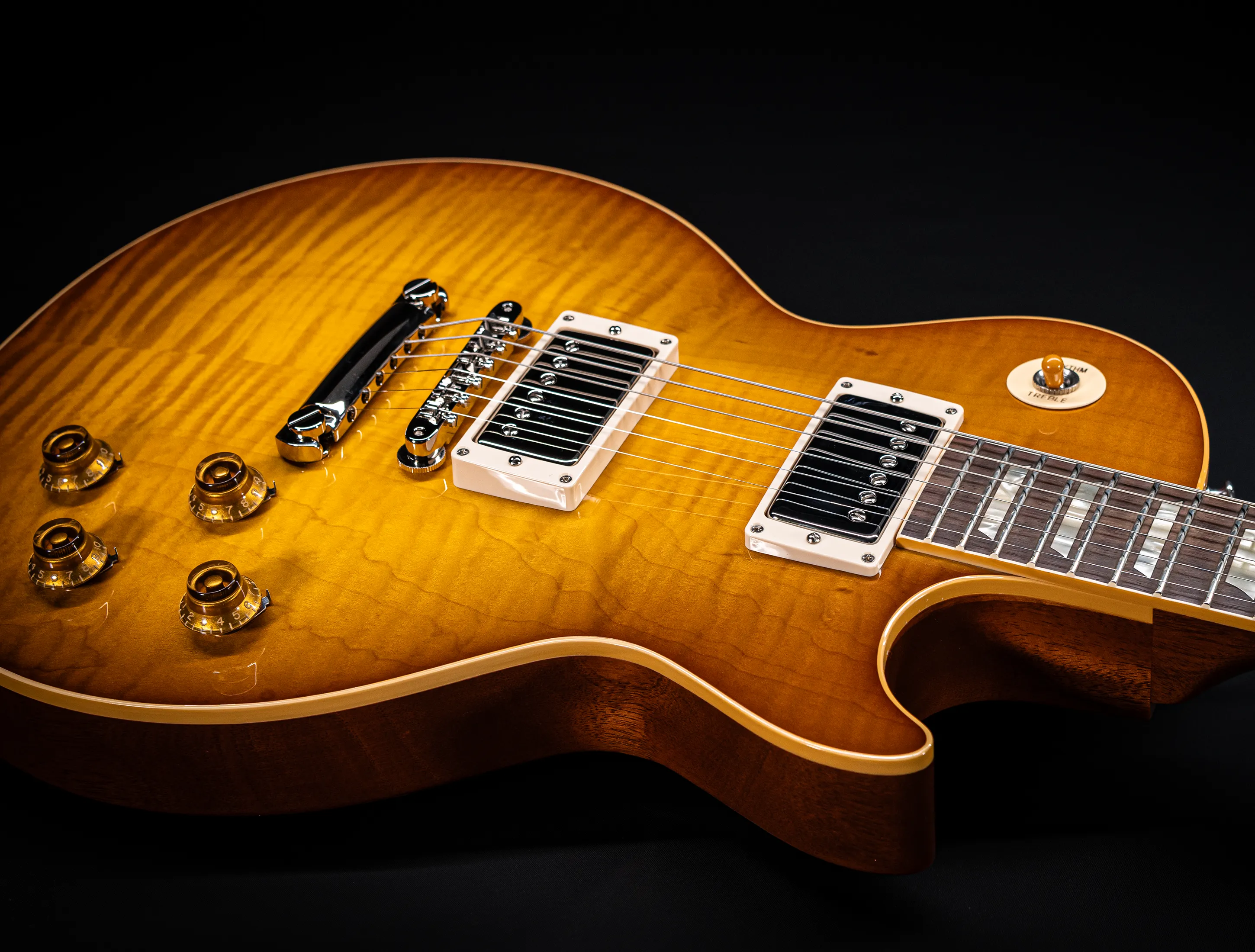 Gibson Les Paul 1959 Reissue Factory Special GLOSS - Golden Poppy Burst