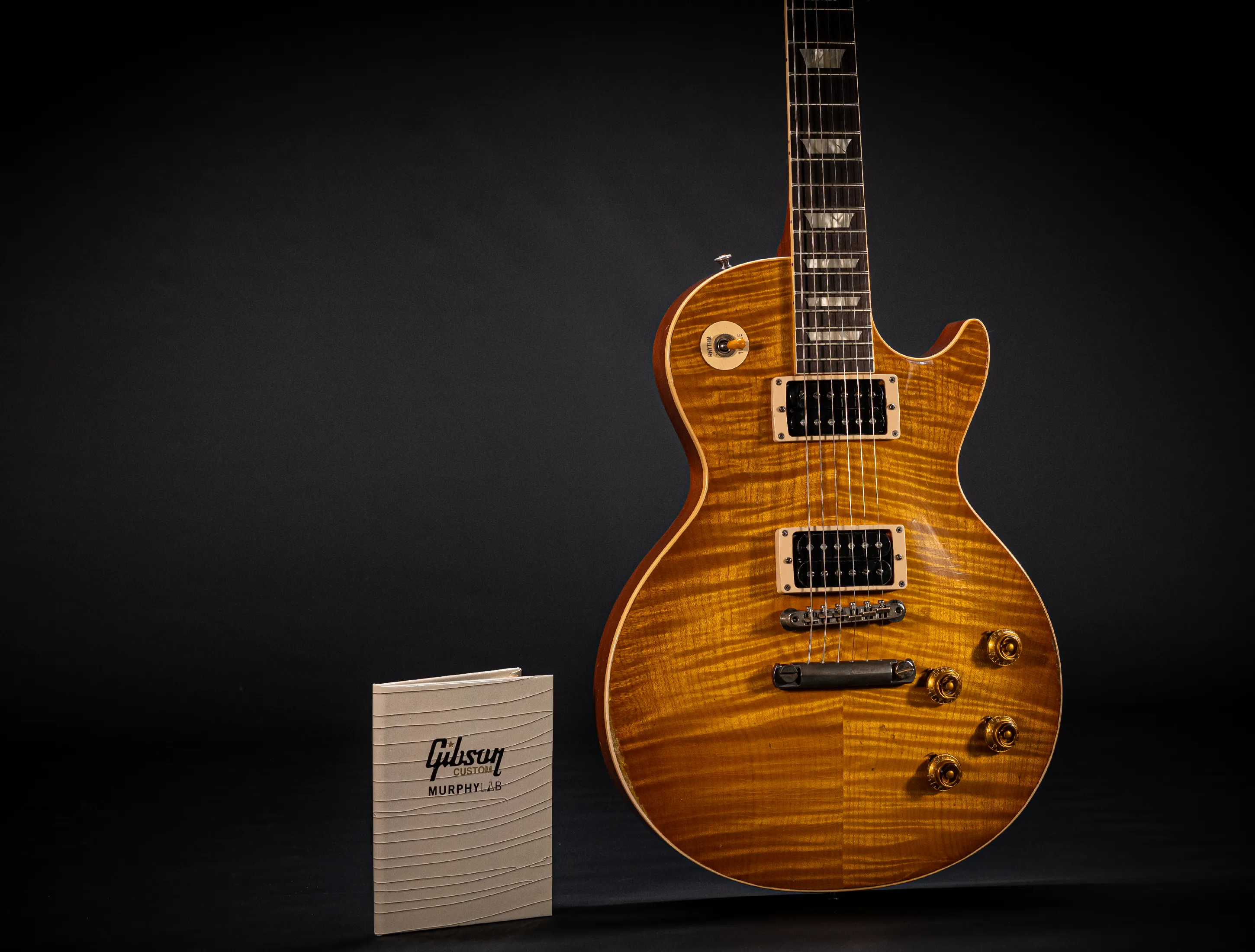 Gibson Les Paul 1959 "Double Black" Murphy LAB R9 Heavy Aged Heroes Greatest Hits Gibson Les Paul 1959 "Double Black" Murphy LAB R9 Heavy Aged Heroes Greatest Hits