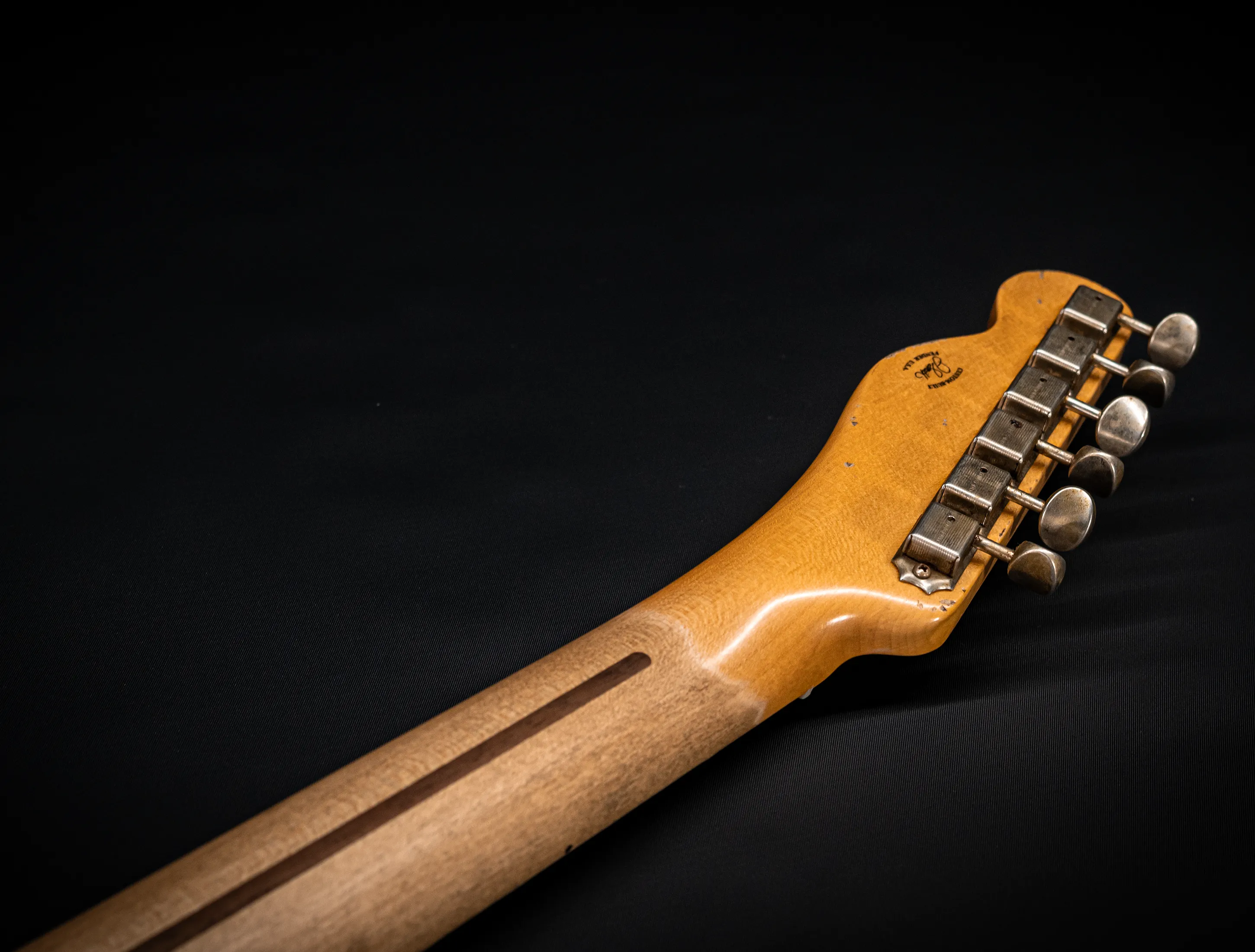 Fender Senior Masterbuilt Jason Smith 1952 Telecaster Relic - 1pc Ash Butterscotch Blonde