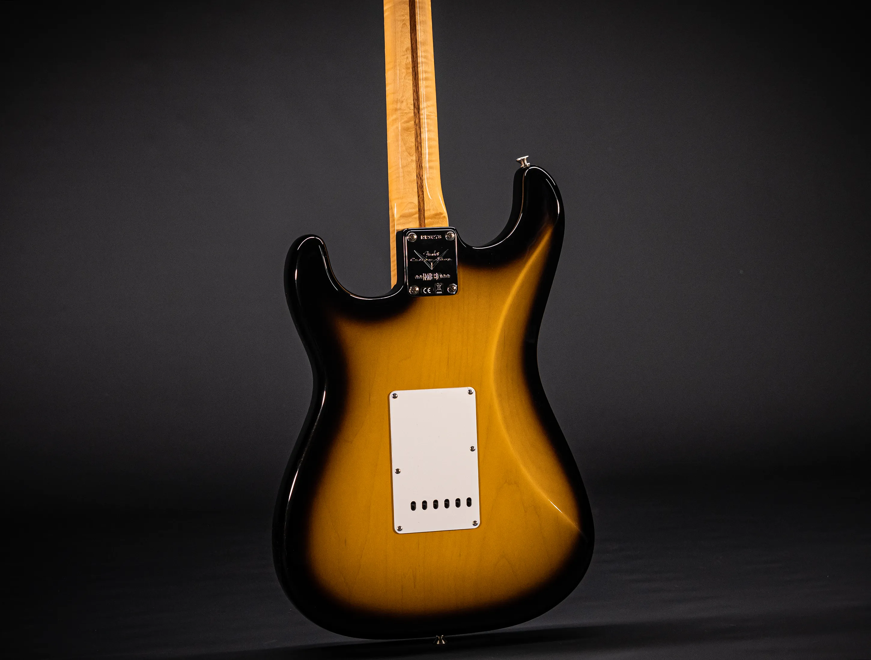 a164359 Fender MBD Limited 1957 Stratocaster Timeless NOS flame Neck - Sunburst