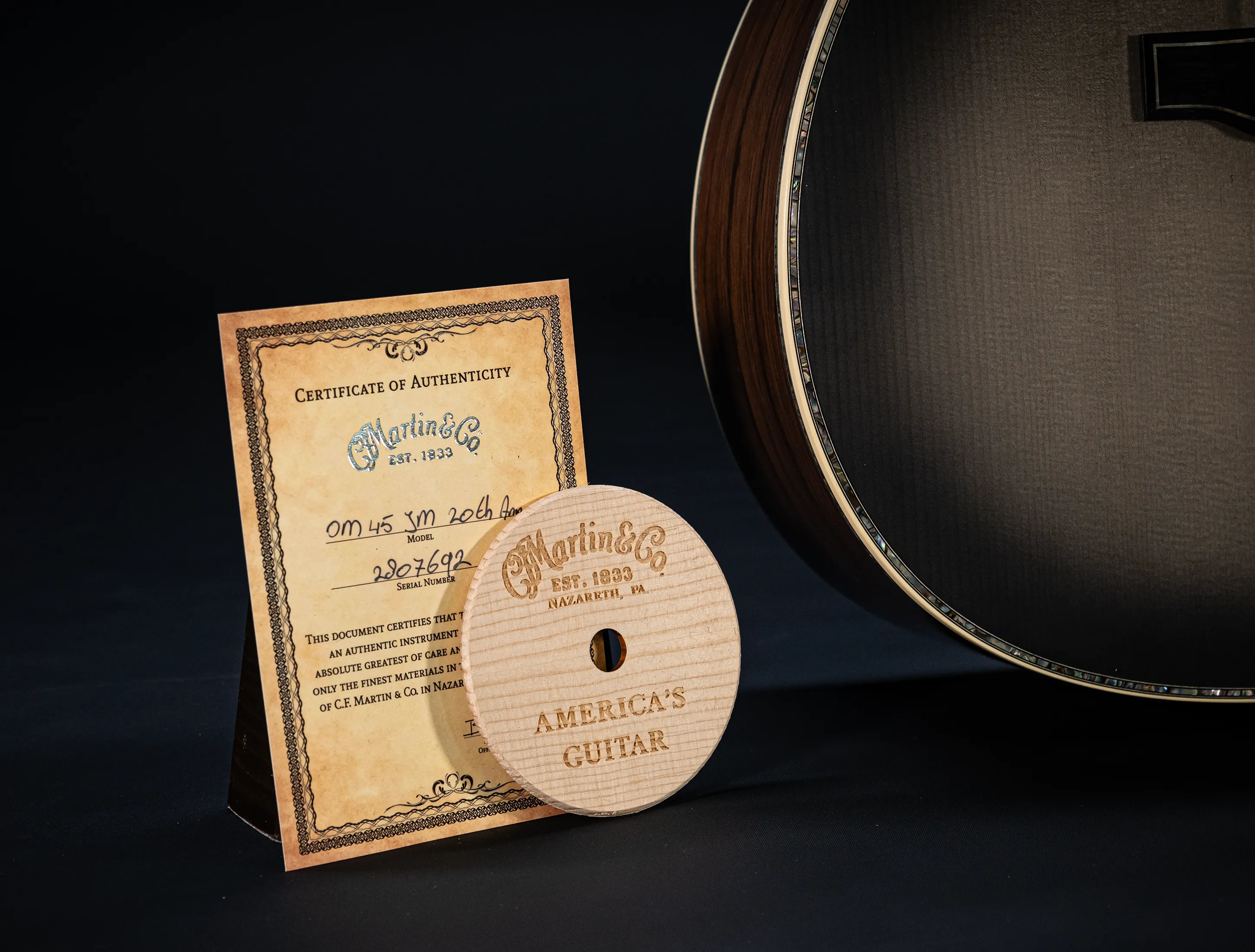 a174637 Martin-OM-45-John-Mayer-20th-Anniversary-Limited-No.11-