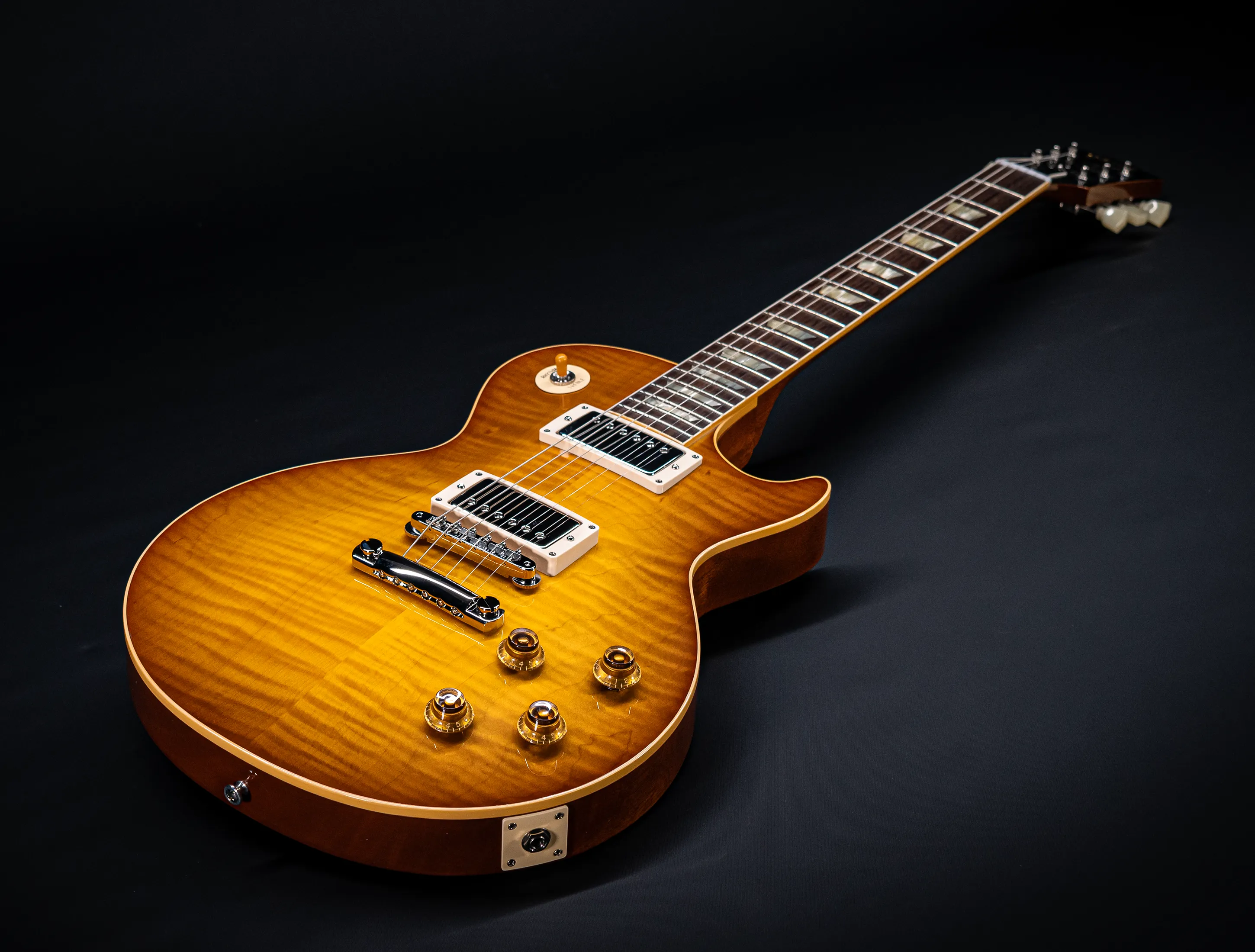 Gibson Les Paul 1959 Reissue Factory Special GLOSS - Golden Poppy Burst