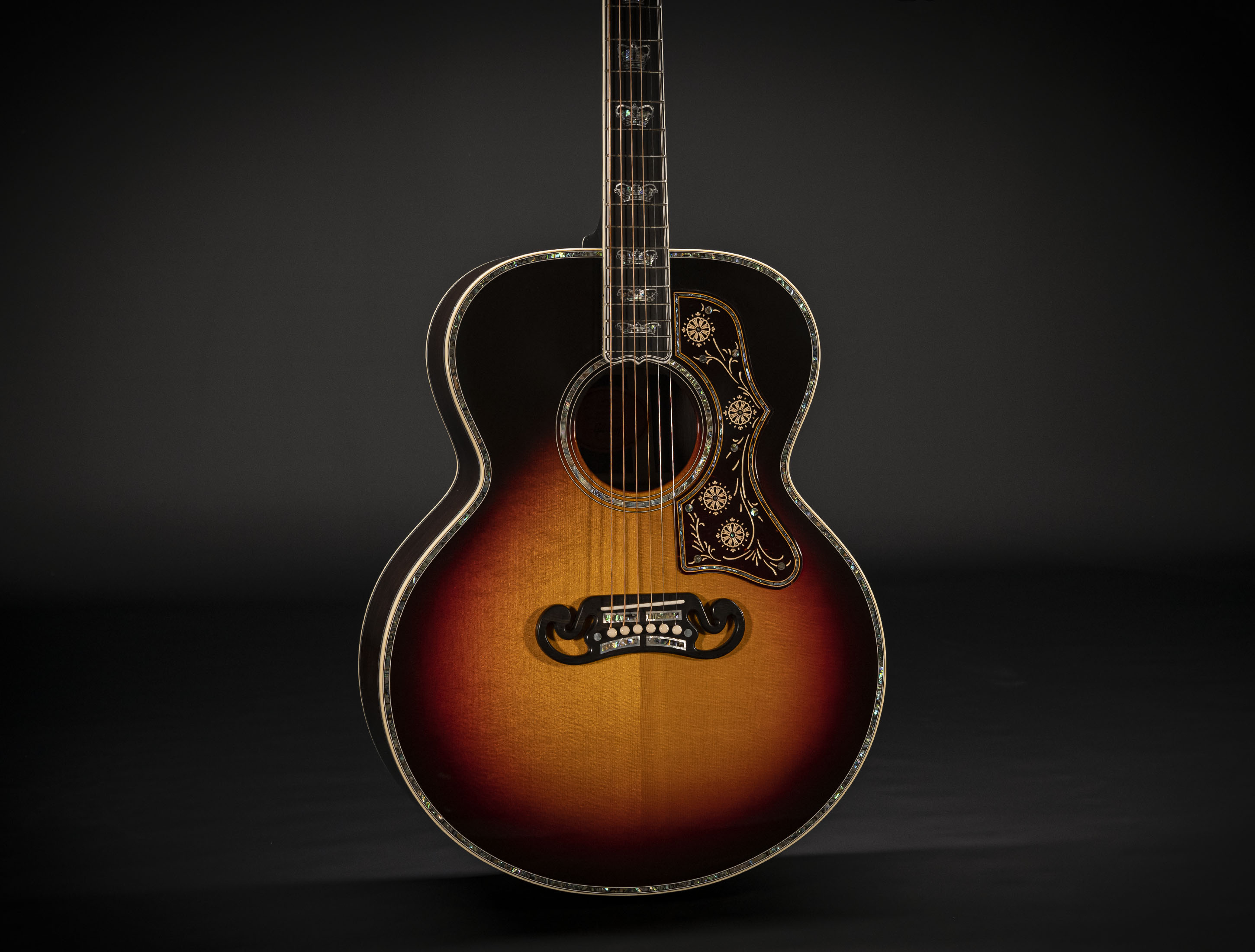 Gibson SJ-200 Monarch Mastershop Rosewood - Triple Sunburst