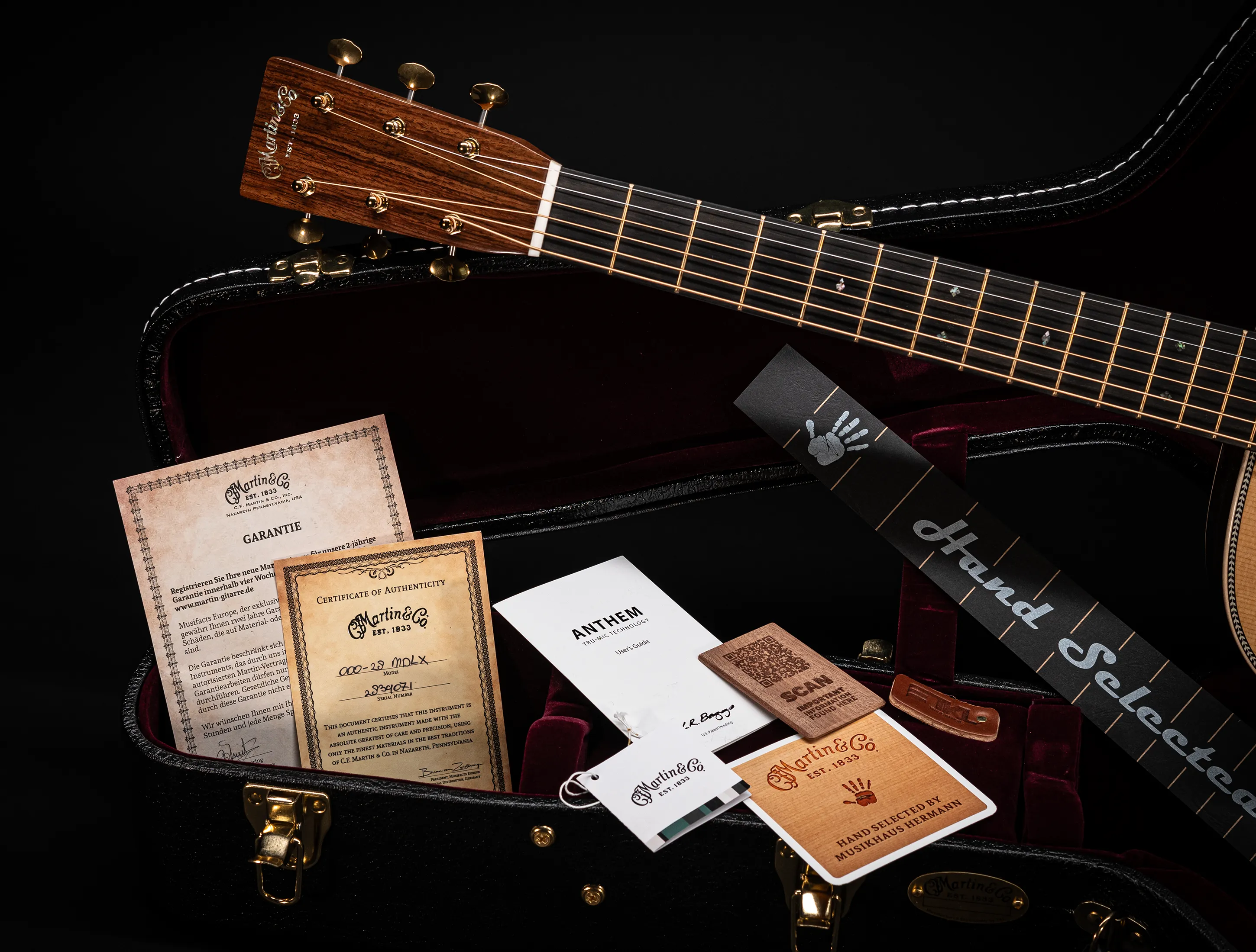 Galerie anzeigen (23 Bilder) a163266 Martin 000-28 E LRB Modern Deluxe LR Baggs Anthem